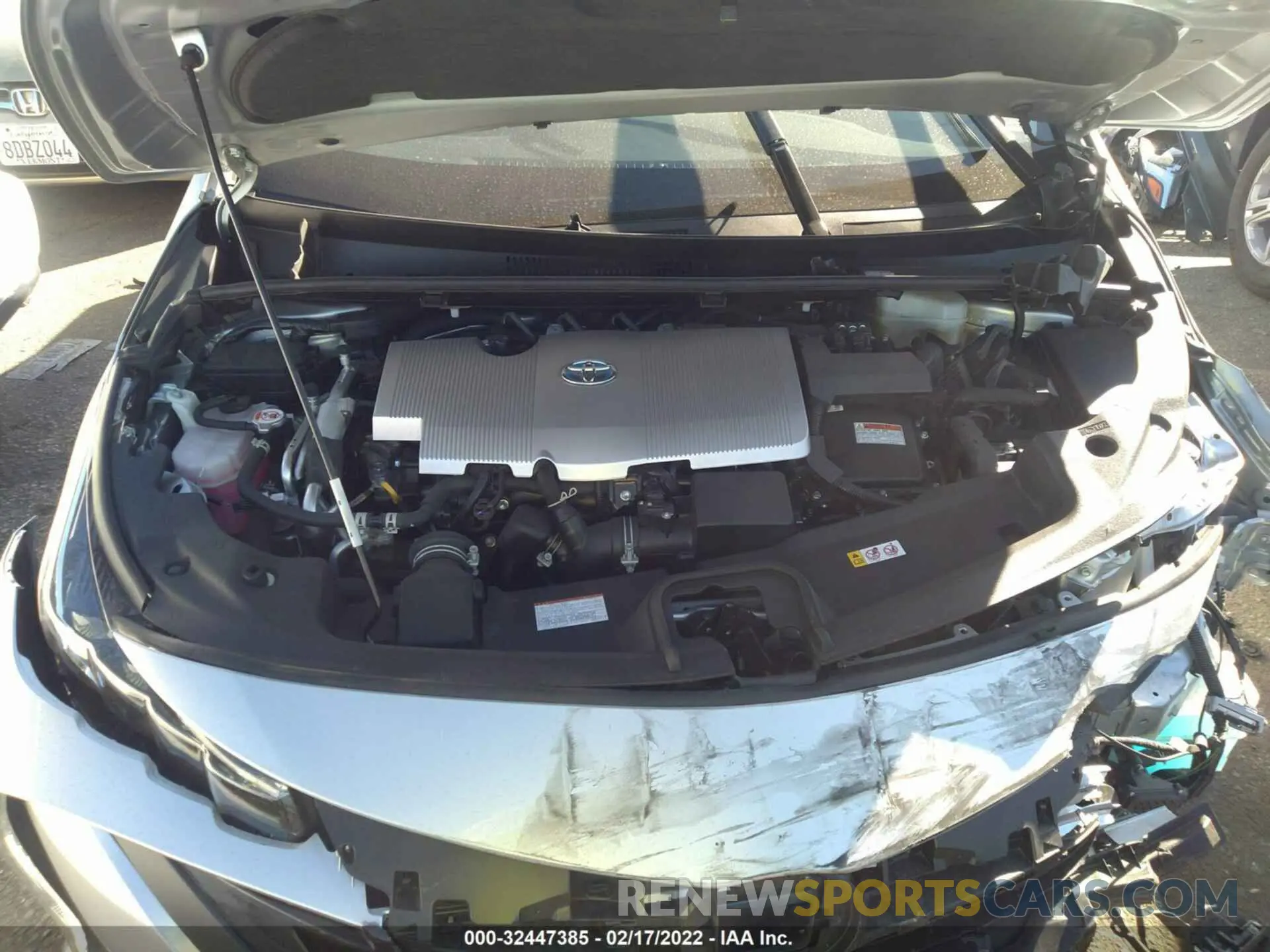10 fotografías del automóvil dañado JTDKAMFP9M3190676 TOYOTA PRIUS PRIME 2021