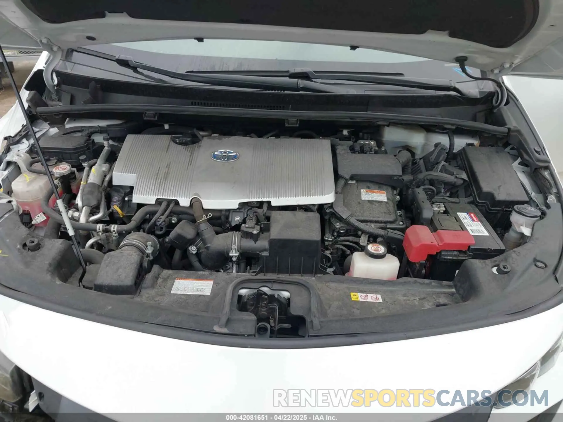 10 fotografías del automóvil dañado JTDKAMFP9M3194047 TOYOTA PRIUS PRIME 2021