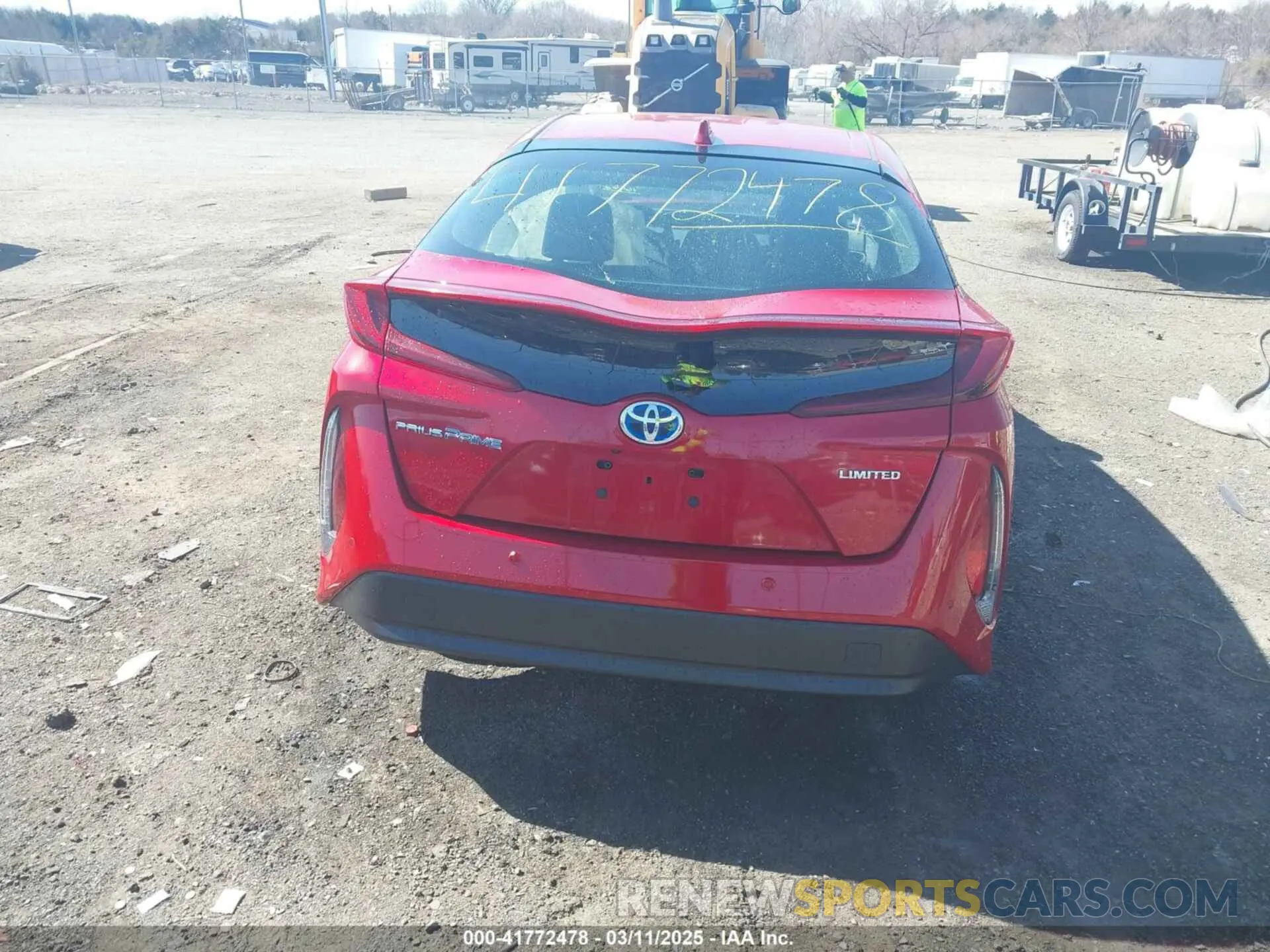 16 fotografías del automóvil dañado JTDKAMFPXM3169626 TOYOTA PRIUS PRIME 2021