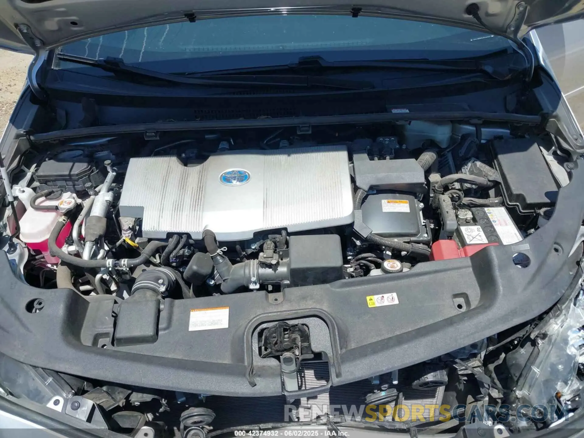 10 fotografías del automóvil dañado JTDKAMFP0N3204255 TOYOTA PRIUS PRIME 2022