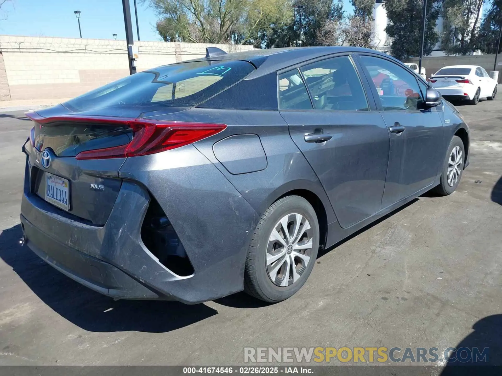 4 fotografías del automóvil dañado JTDKAMFP0N3210606 TOYOTA PRIUS PRIME 2022