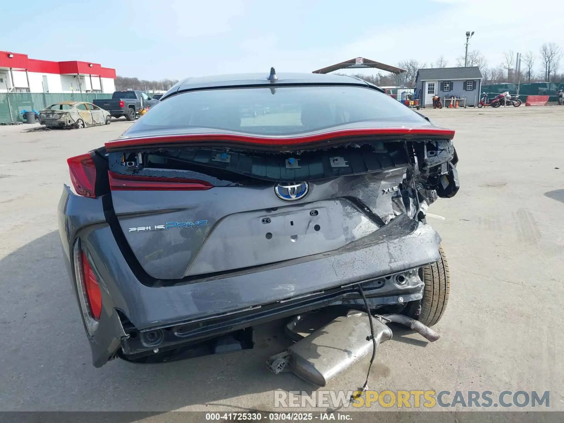 15 fotografías del automóvil dañado JTDKAMFP0N3220004 TOYOTA PRIUS PRIME 2022