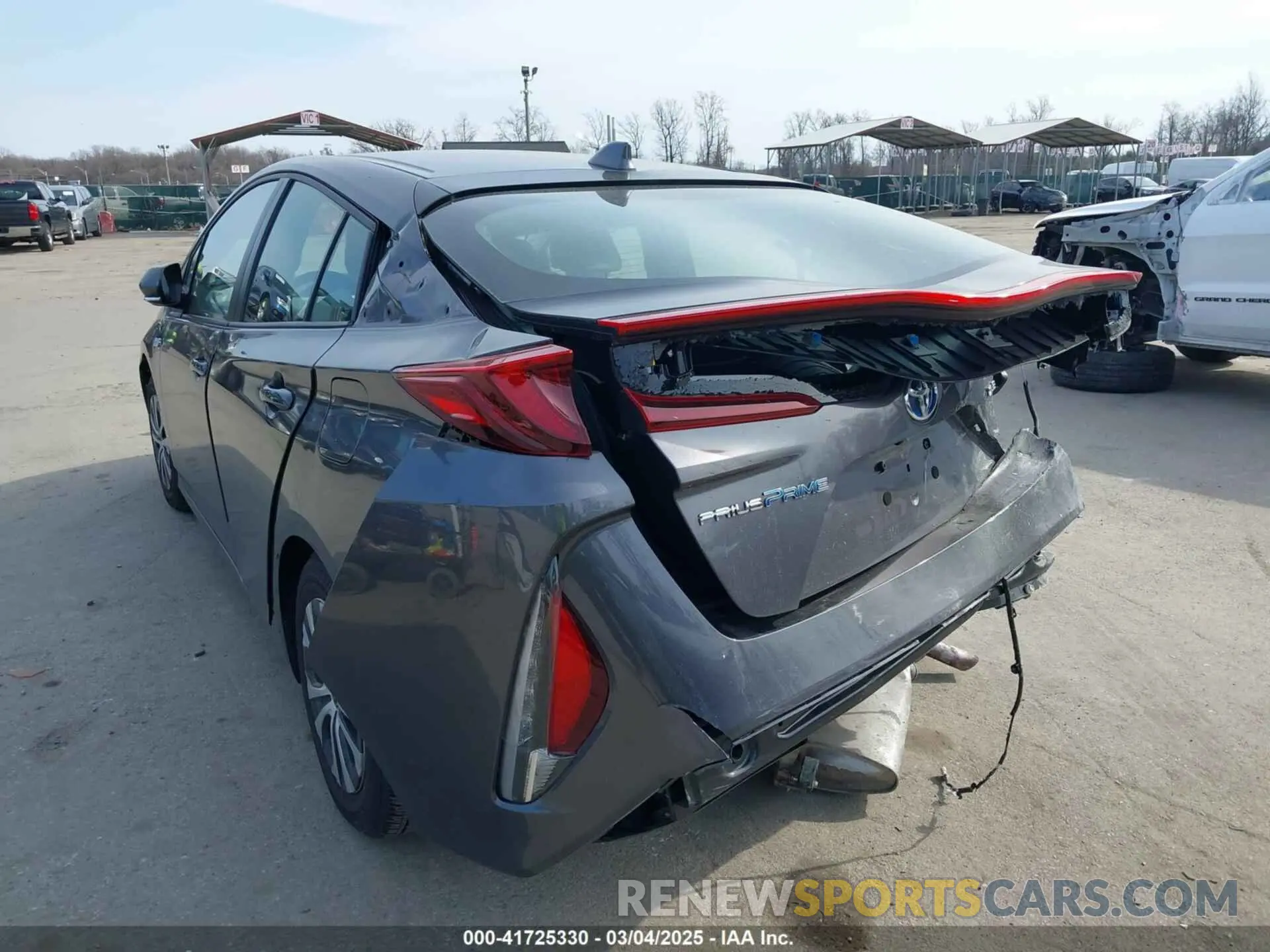 16 fotografías del automóvil dañado JTDKAMFP0N3220004 TOYOTA PRIUS PRIME 2022