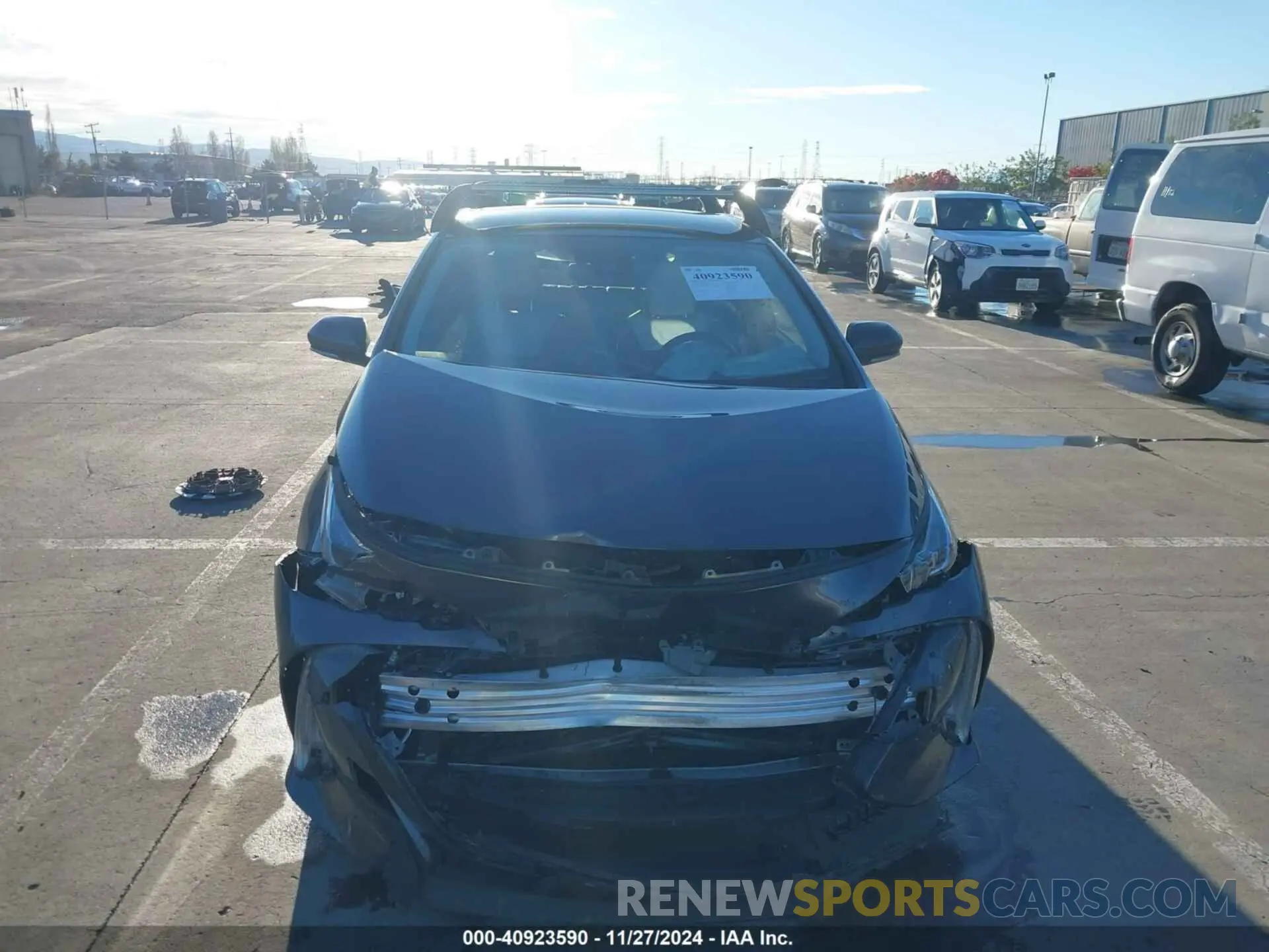 12 fotografías del automóvil dañado JTDKAMFP0N3224098 TOYOTA PRIUS PRIME 2022