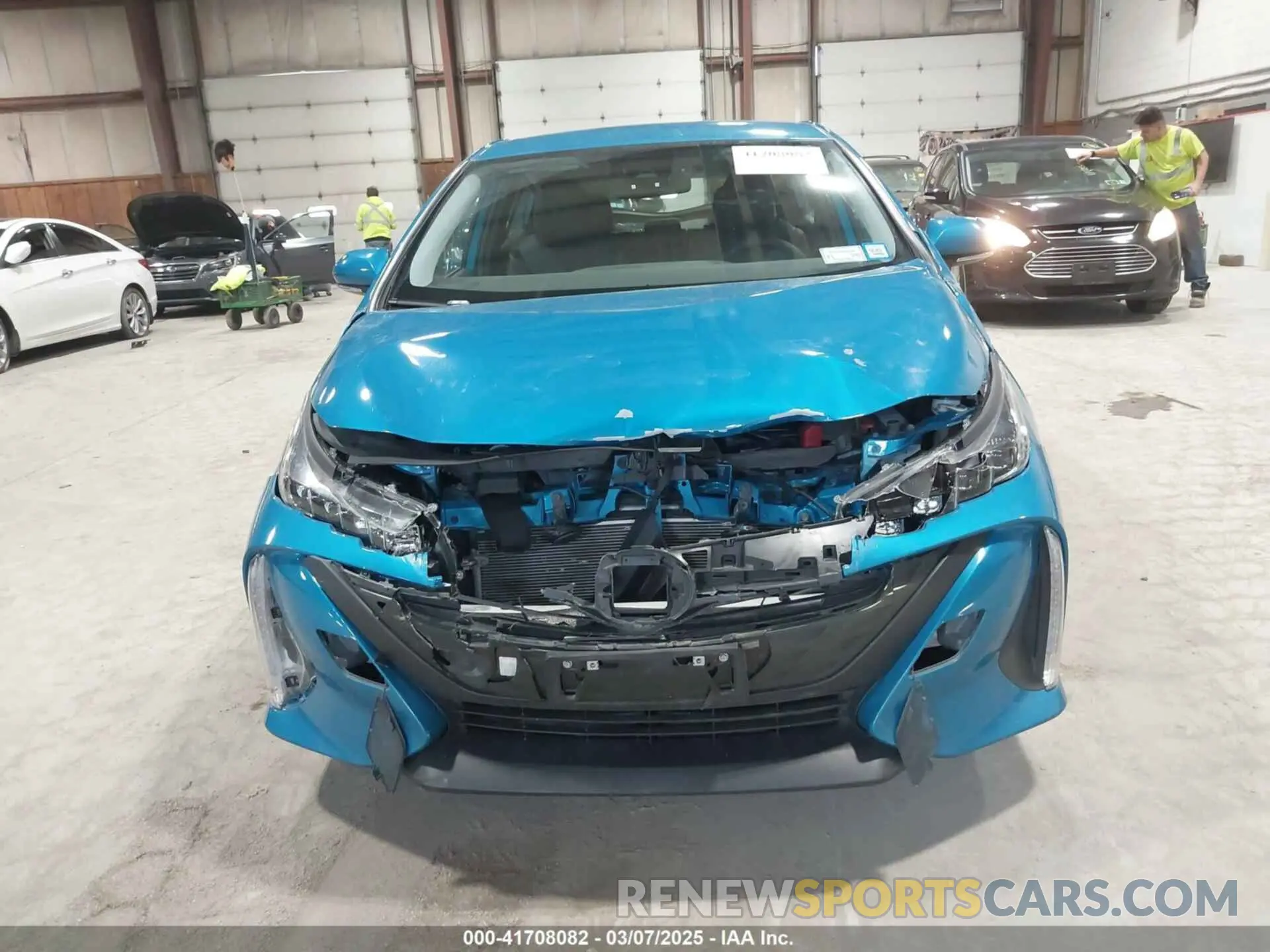 12 fotografías del automóvil dañado JTDKAMFP1N3205074 TOYOTA PRIUS PRIME 2022