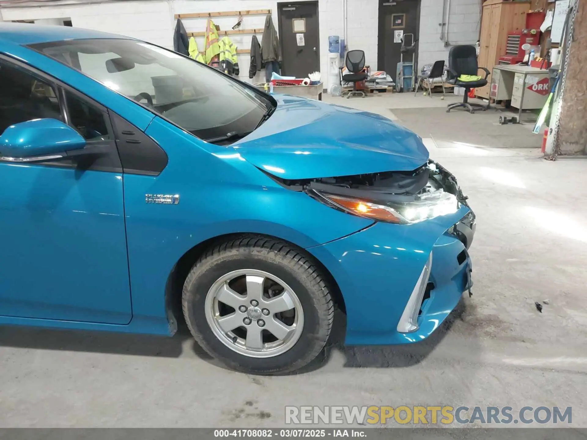 18 fotografías del automóvil dañado JTDKAMFP1N3205074 TOYOTA PRIUS PRIME 2022