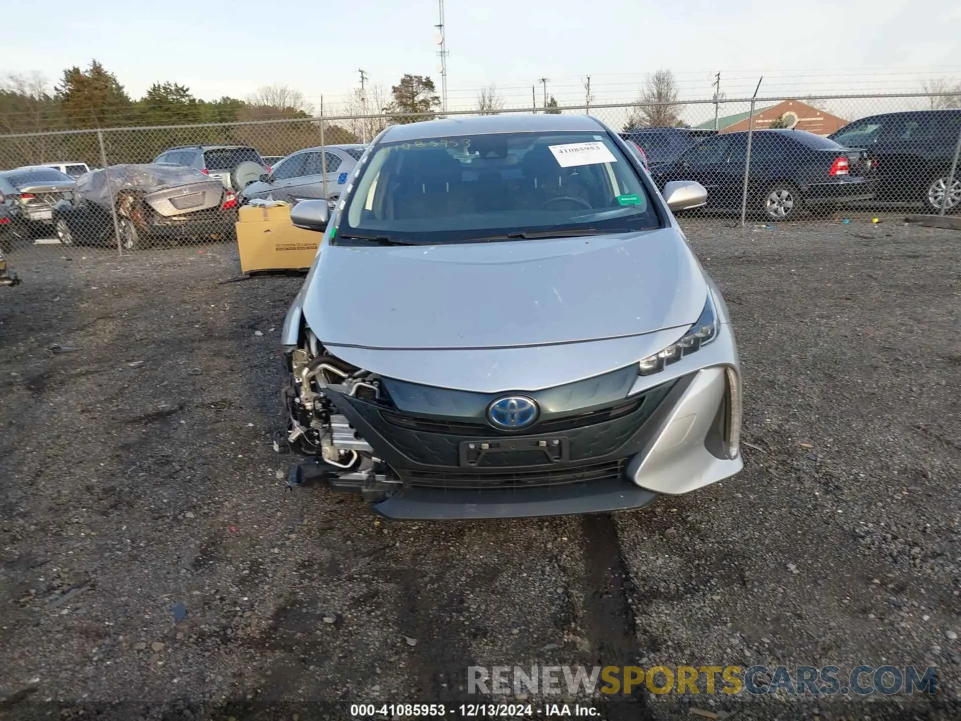 13 fotografías del automóvil dañado JTDKAMFP1N3214650 TOYOTA PRIUS PRIME 2022