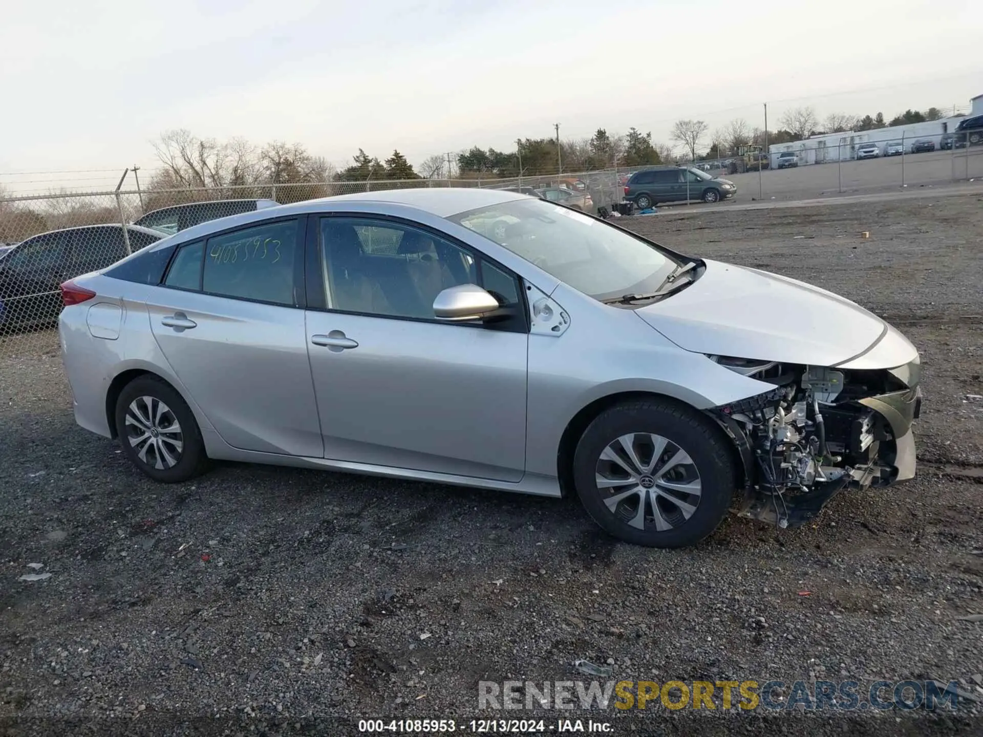 14 fotografías del automóvil dañado JTDKAMFP1N3214650 TOYOTA PRIUS PRIME 2022