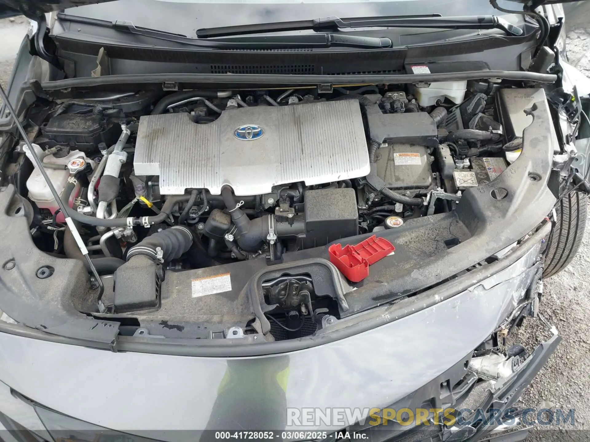 10 fotografías del automóvil dañado JTDKAMFP1N3218374 TOYOTA PRIUS PRIME 2022