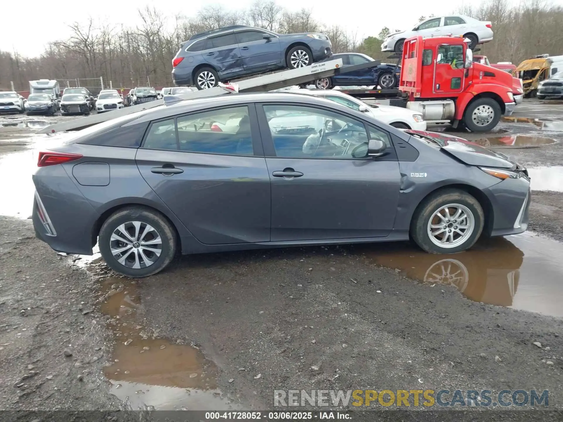 13 fotografías del automóvil dañado JTDKAMFP1N3218374 TOYOTA PRIUS PRIME 2022