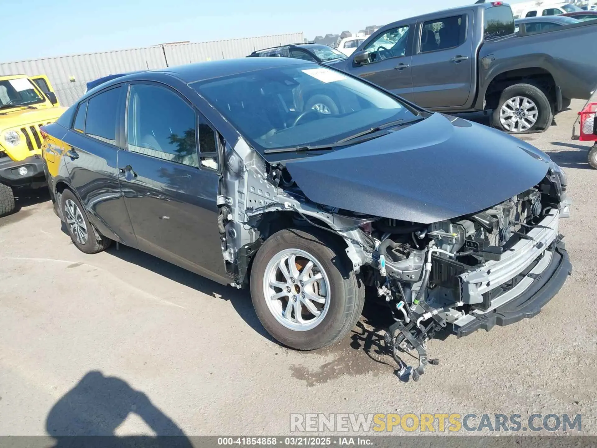 1 fotografías del automóvil dañado JTDKAMFP3N3229070 TOYOTA PRIUS PRIME 2022