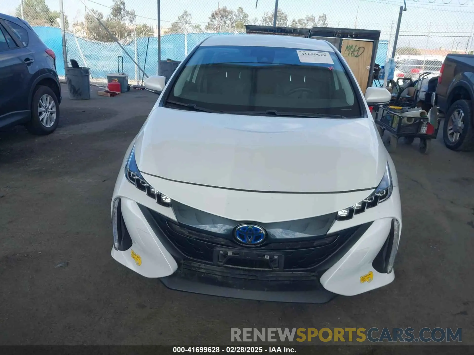 12 fotografías del automóvil dañado JTDKAMFP4N3223374 TOYOTA PRIUS PRIME 2022