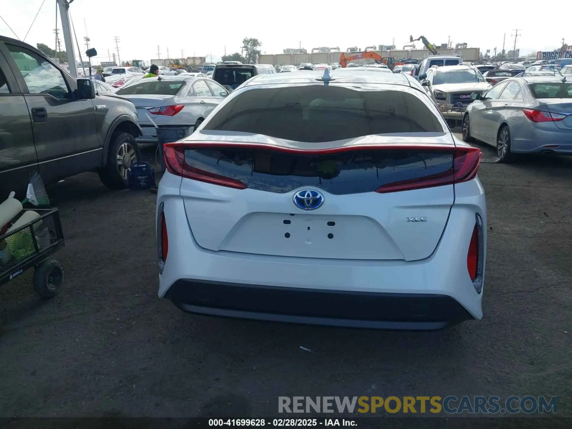 16 fotografías del automóvil dañado JTDKAMFP4N3223374 TOYOTA PRIUS PRIME 2022