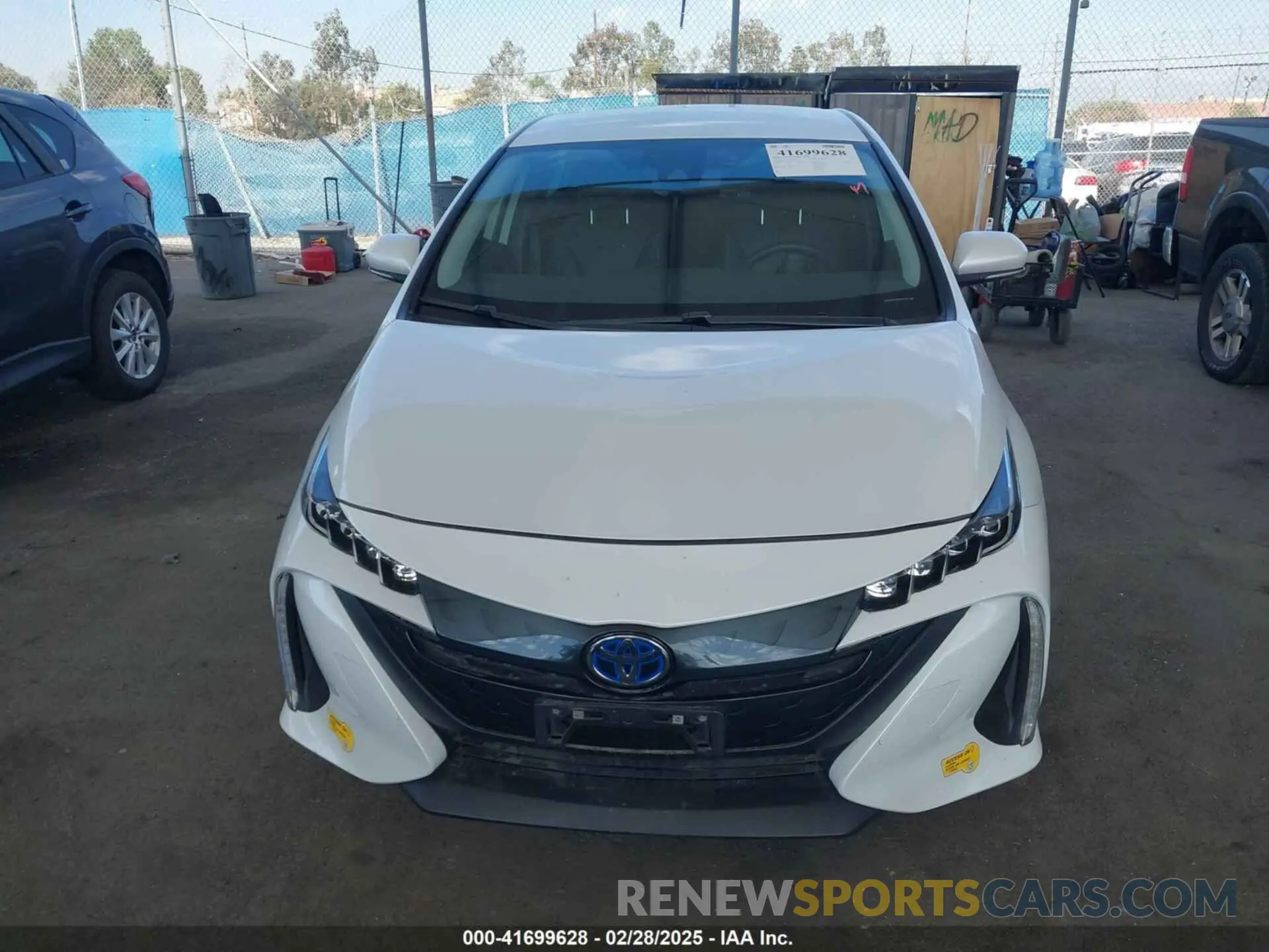 6 fotografías del automóvil dañado JTDKAMFP4N3223374 TOYOTA PRIUS PRIME 2022