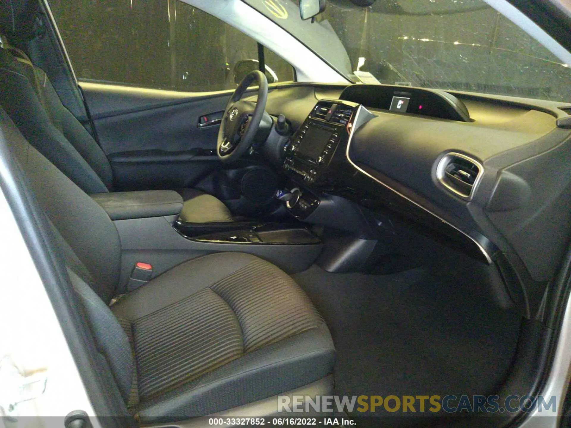 5 fotografías del automóvil dañado JTDKAMFP5N3214277 TOYOTA PRIUS PRIME 2022