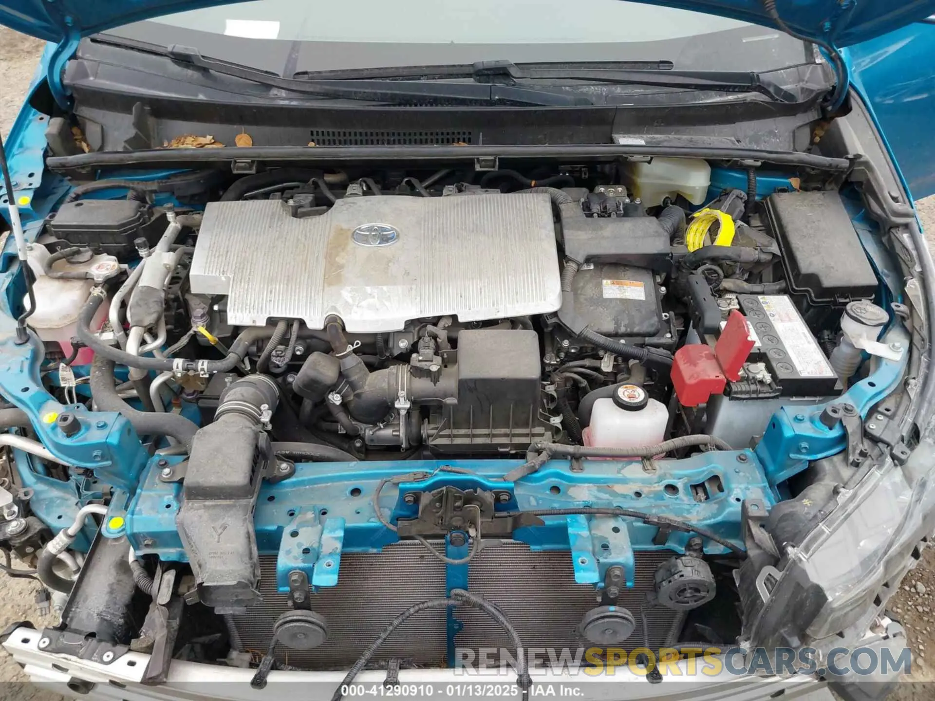 10 fotografías del automóvil dañado JTDKAMFP6N3198591 TOYOTA PRIUS PRIME 2022