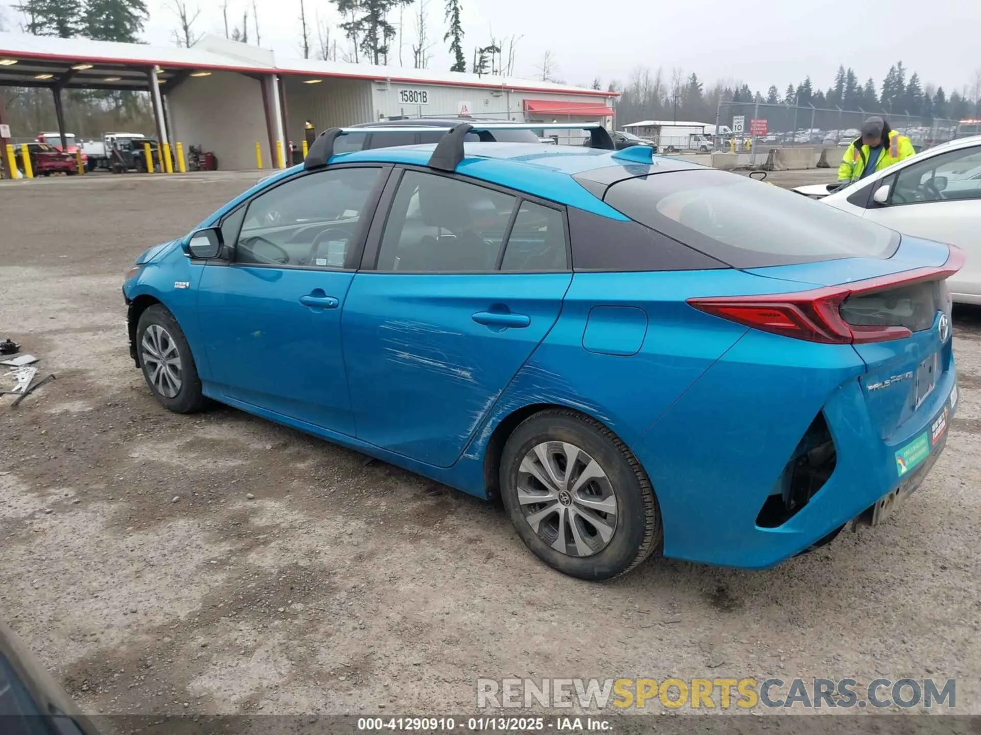 15 fotografías del automóvil dañado JTDKAMFP6N3198591 TOYOTA PRIUS PRIME 2022