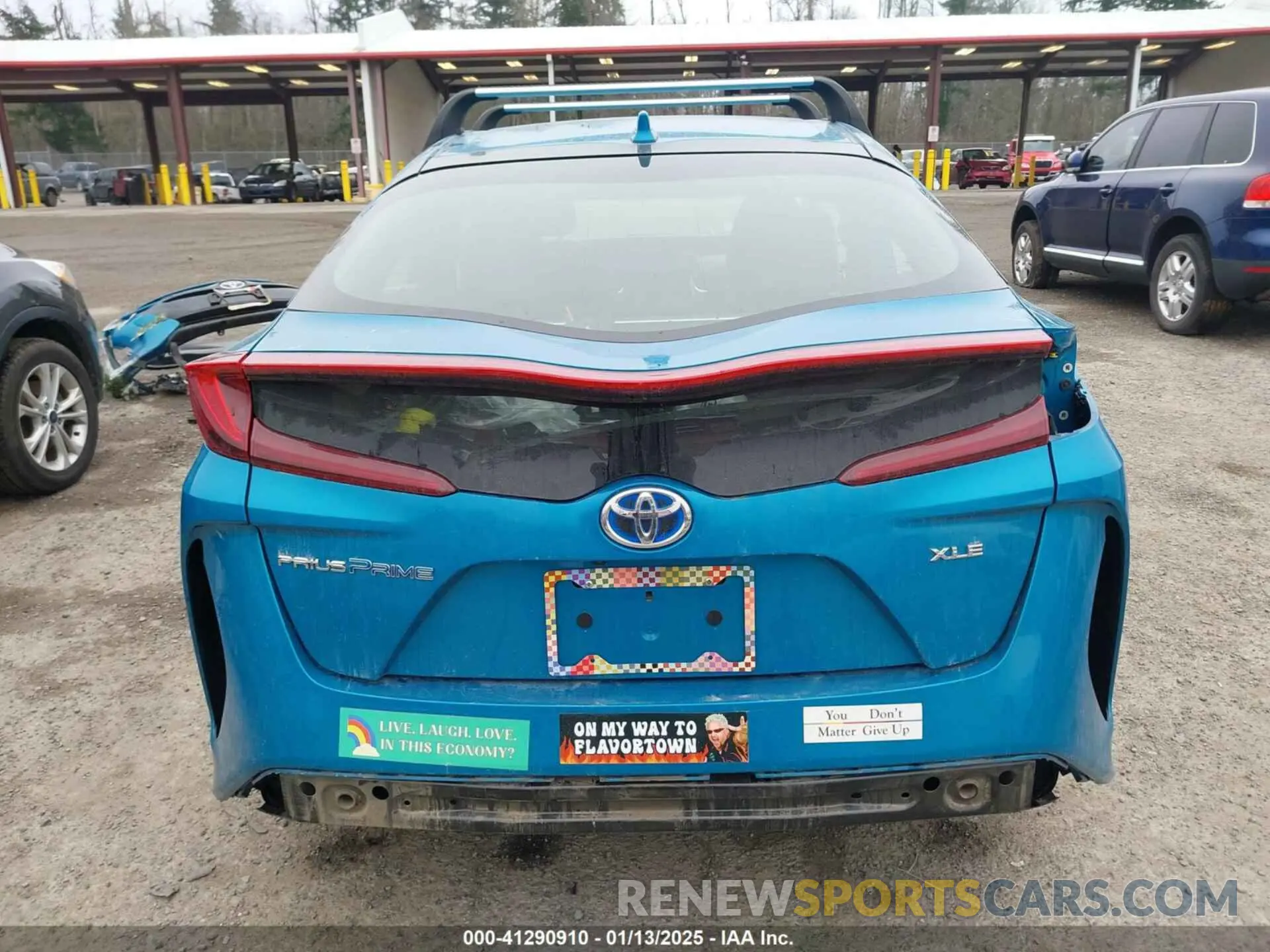 17 fotografías del automóvil dañado JTDKAMFP6N3198591 TOYOTA PRIUS PRIME 2022