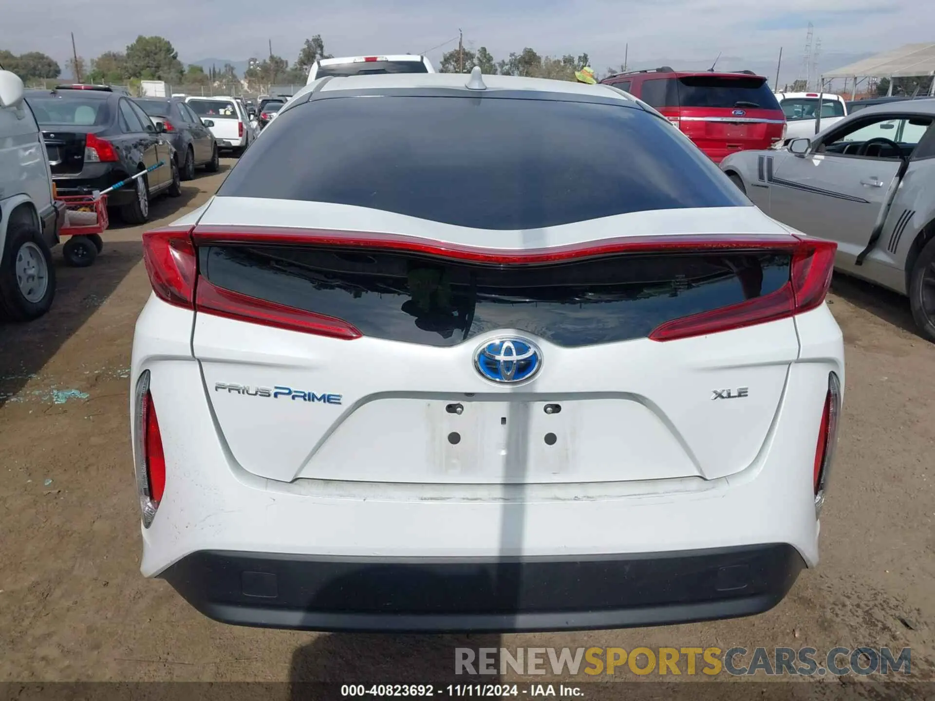 17 fotografías del automóvil dañado JTDKAMFP6N3226888 TOYOTA PRIUS PRIME 2022