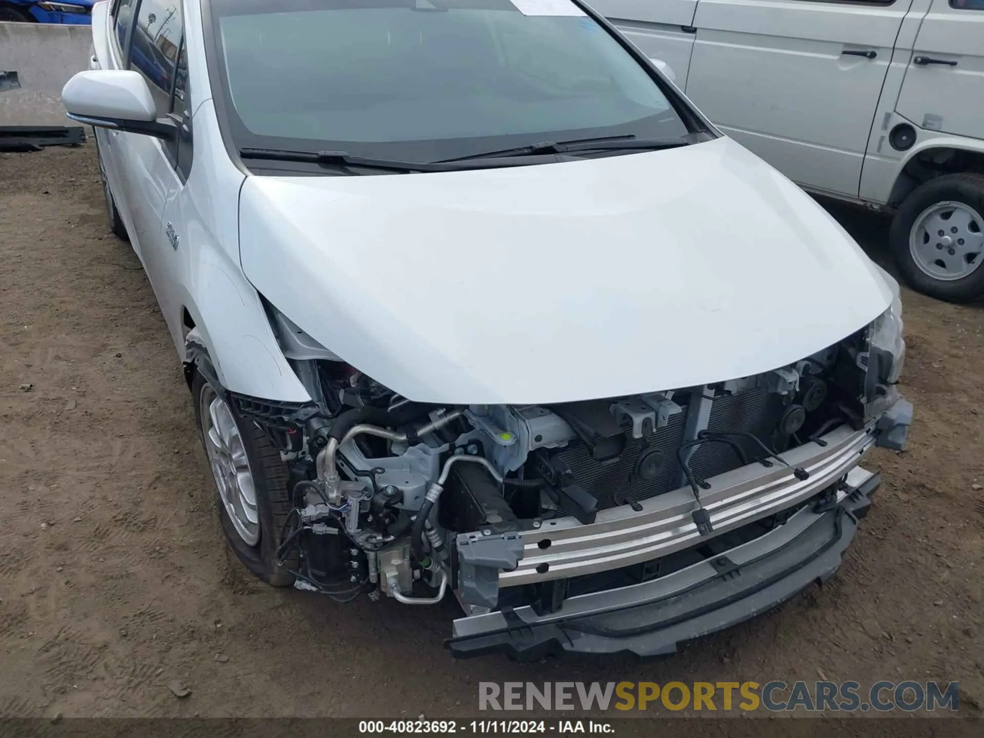 6 fotografías del automóvil dañado JTDKAMFP6N3226888 TOYOTA PRIUS PRIME 2022