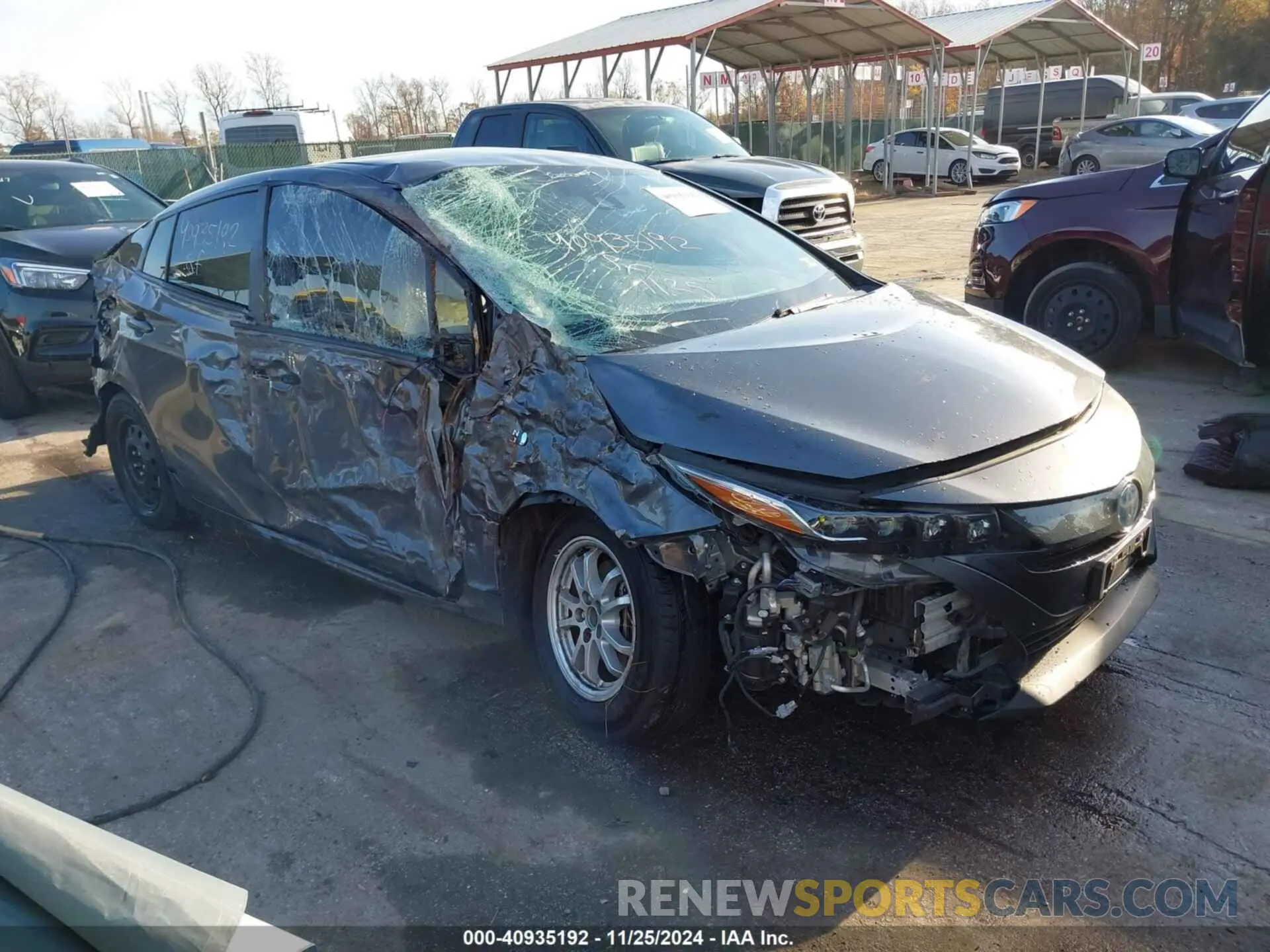 1 fotografías del automóvil dañado JTDKAMFP7N3202860 TOYOTA PRIUS PRIME 2022