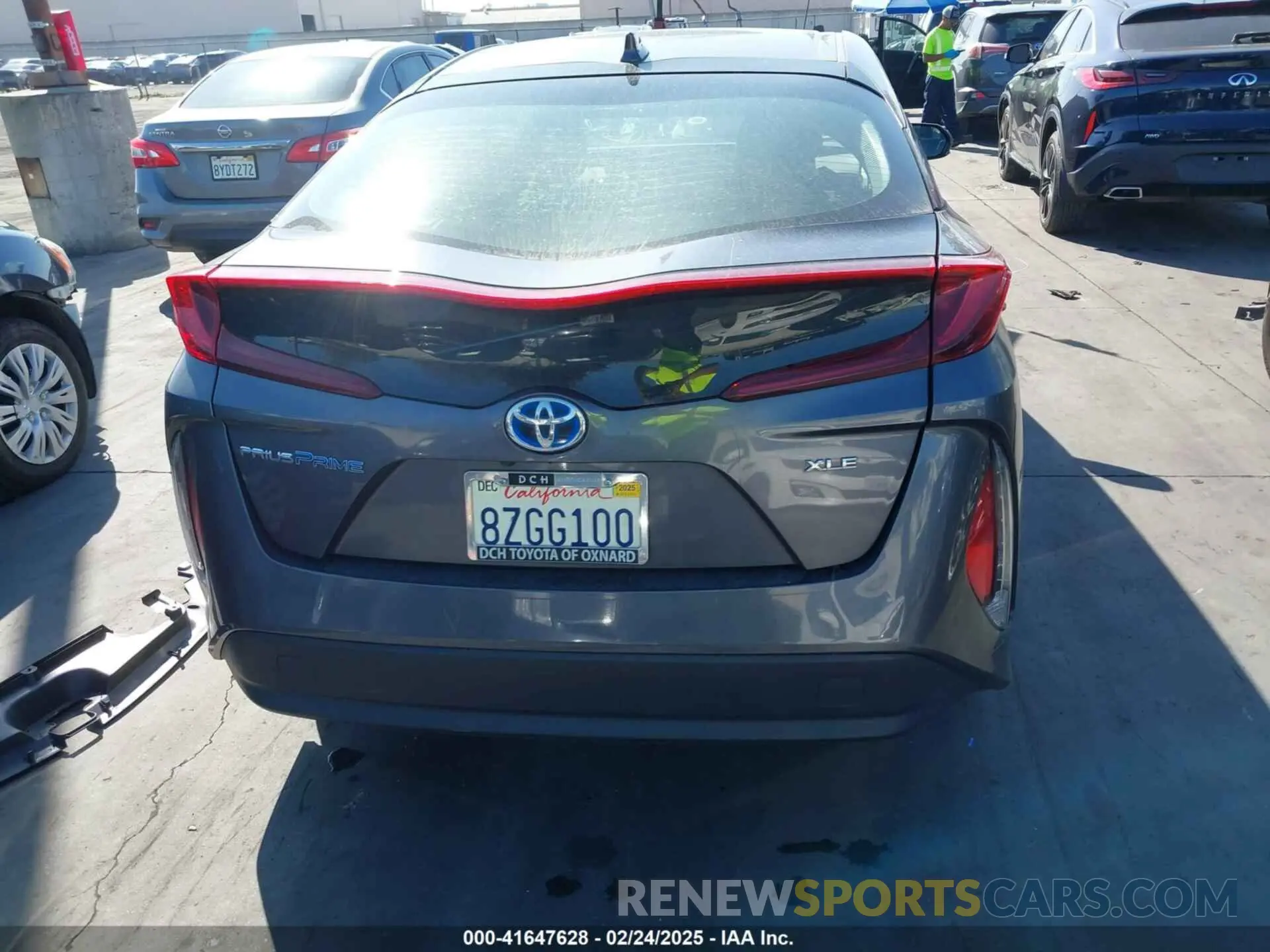 17 fotografías del automóvil dañado JTDKAMFP7N3205306 TOYOTA PRIUS PRIME 2022