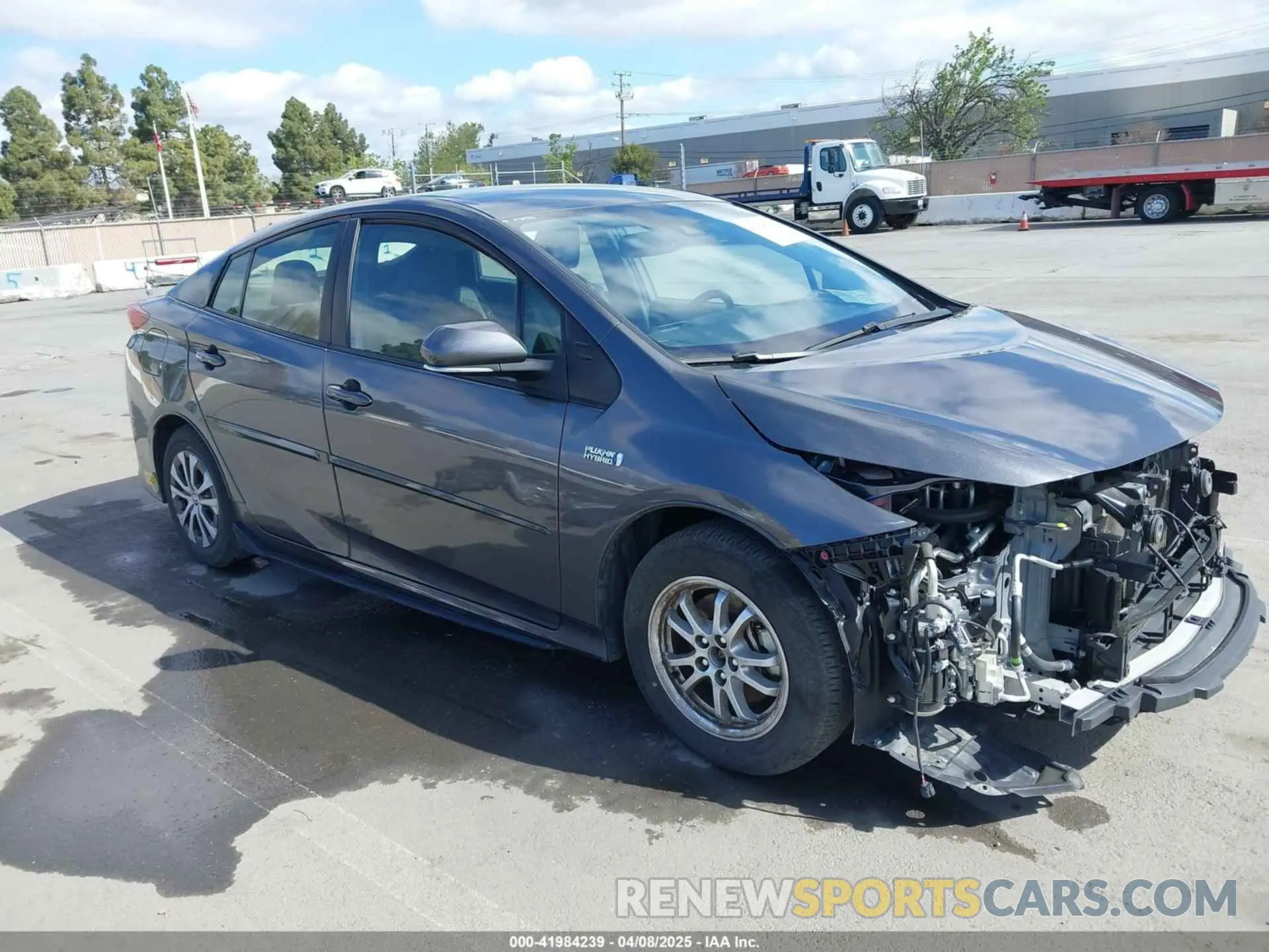 1 fotografías del automóvil dañado JTDKAMFP7N3206830 TOYOTA PRIUS PRIME 2022
