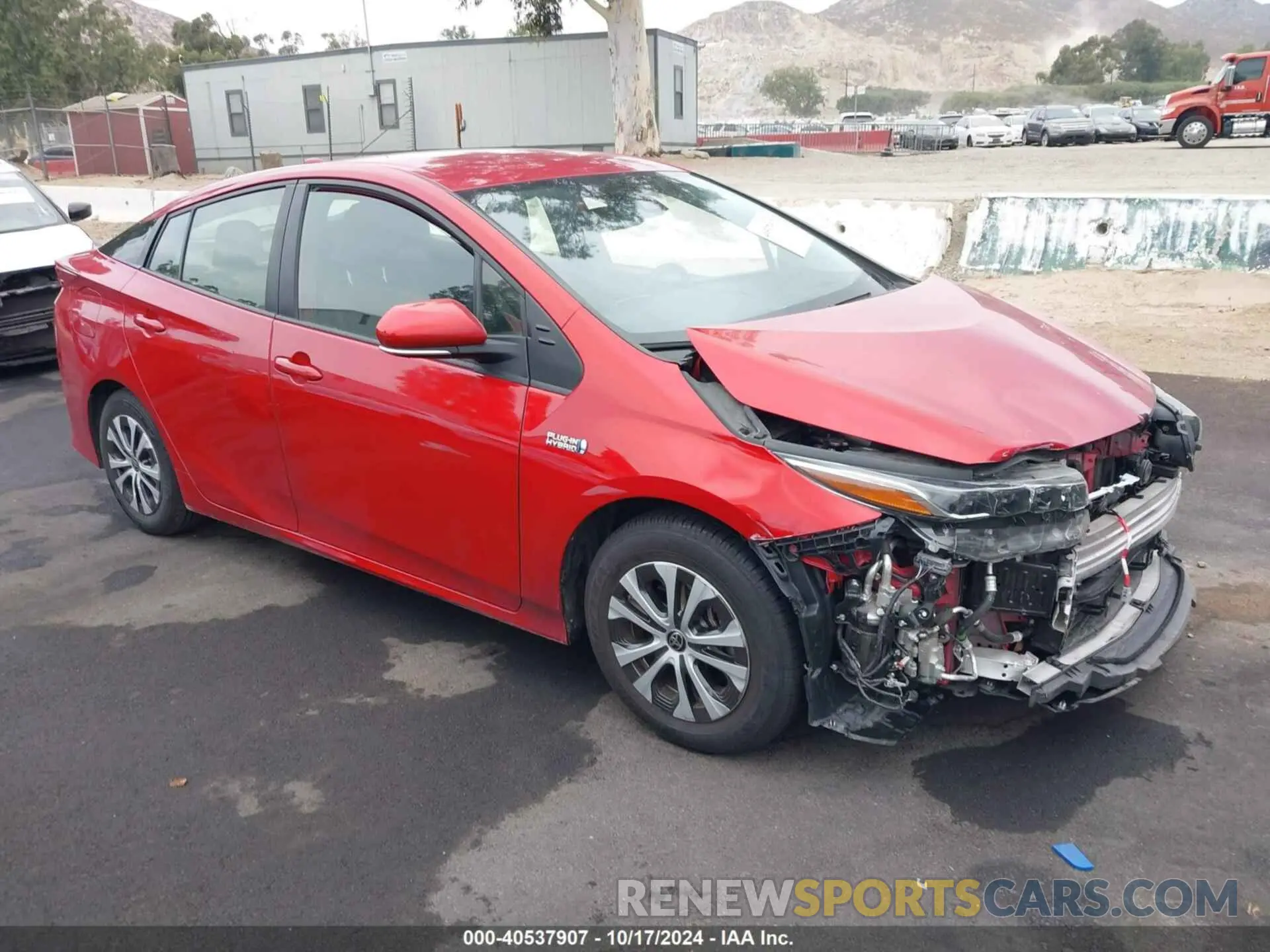 1 fotografías del automóvil dañado JTDKAMFP7N3228505 TOYOTA PRIUS PRIME 2022
