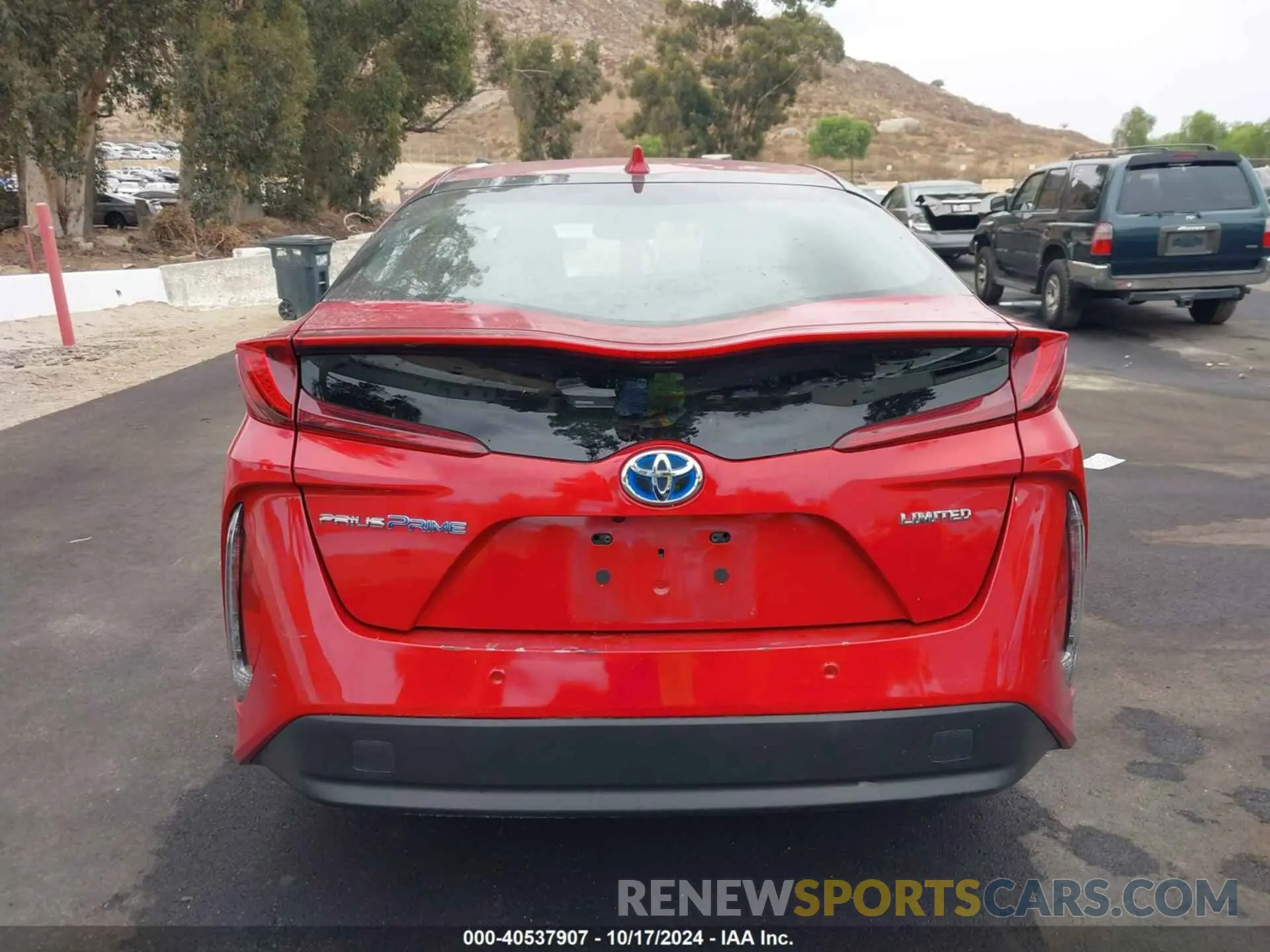 17 fotografías del automóvil dañado JTDKAMFP7N3228505 TOYOTA PRIUS PRIME 2022