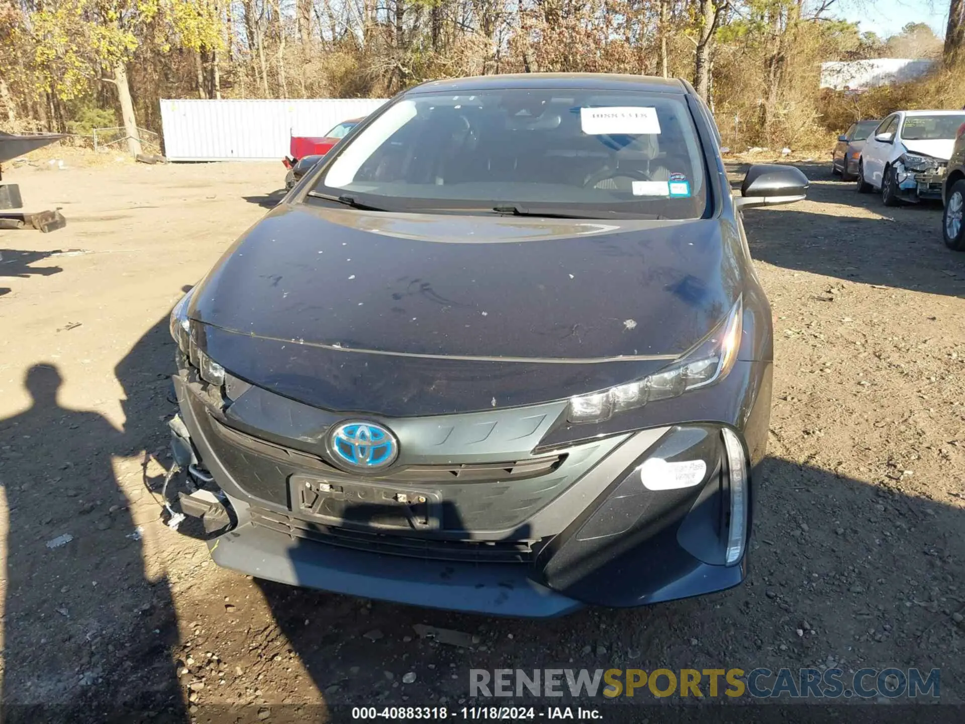 12 fotografías del automóvil dañado JTDKAMFP8N3198060 TOYOTA PRIUS PRIME 2022