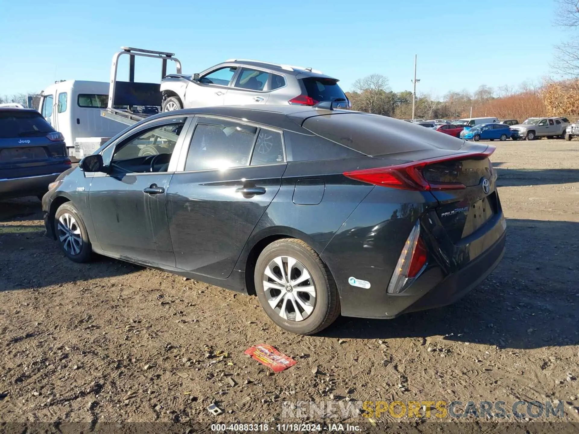 14 fotografías del automóvil dañado JTDKAMFP8N3198060 TOYOTA PRIUS PRIME 2022