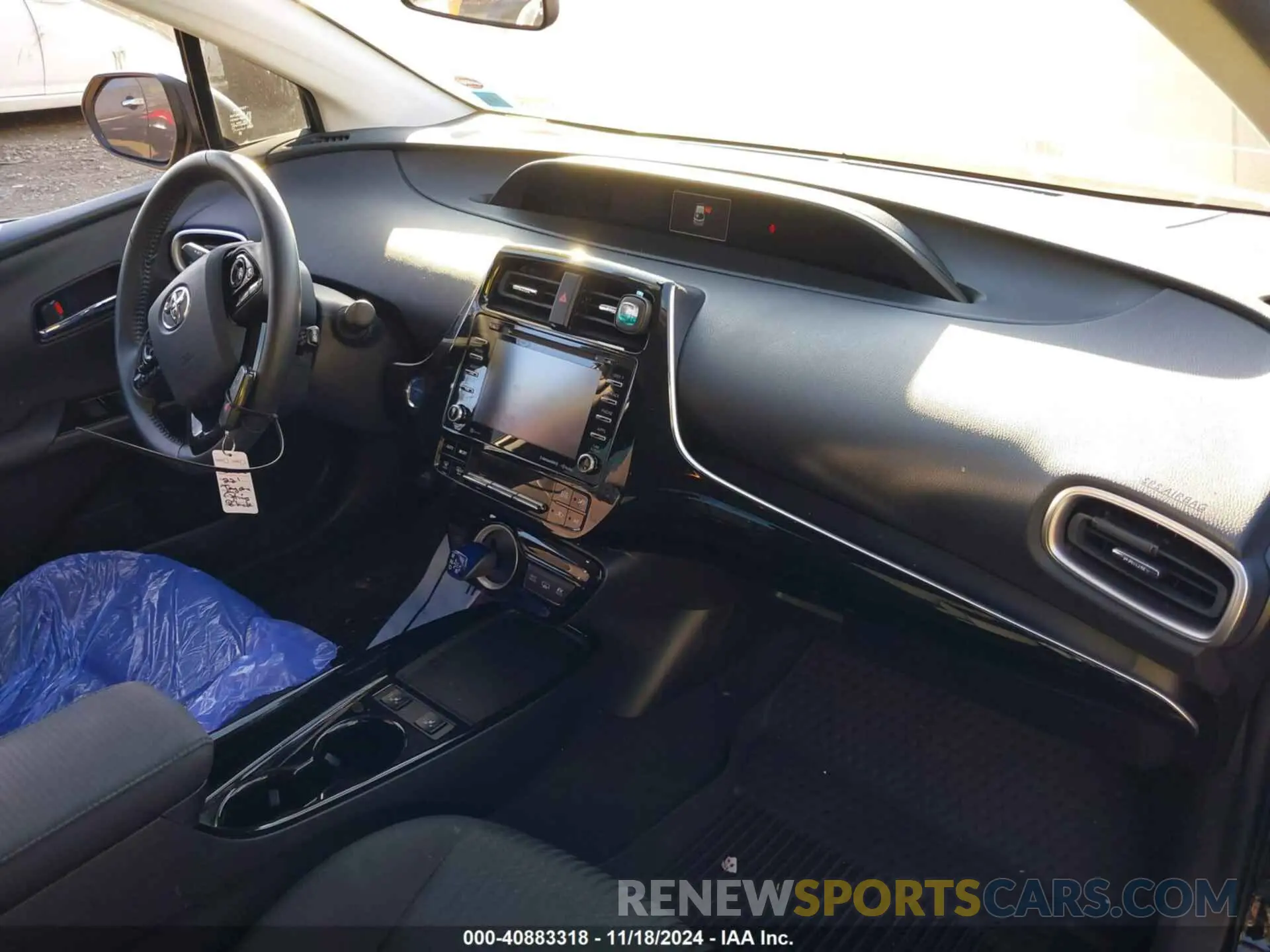 5 fotografías del automóvil dañado JTDKAMFP8N3198060 TOYOTA PRIUS PRIME 2022