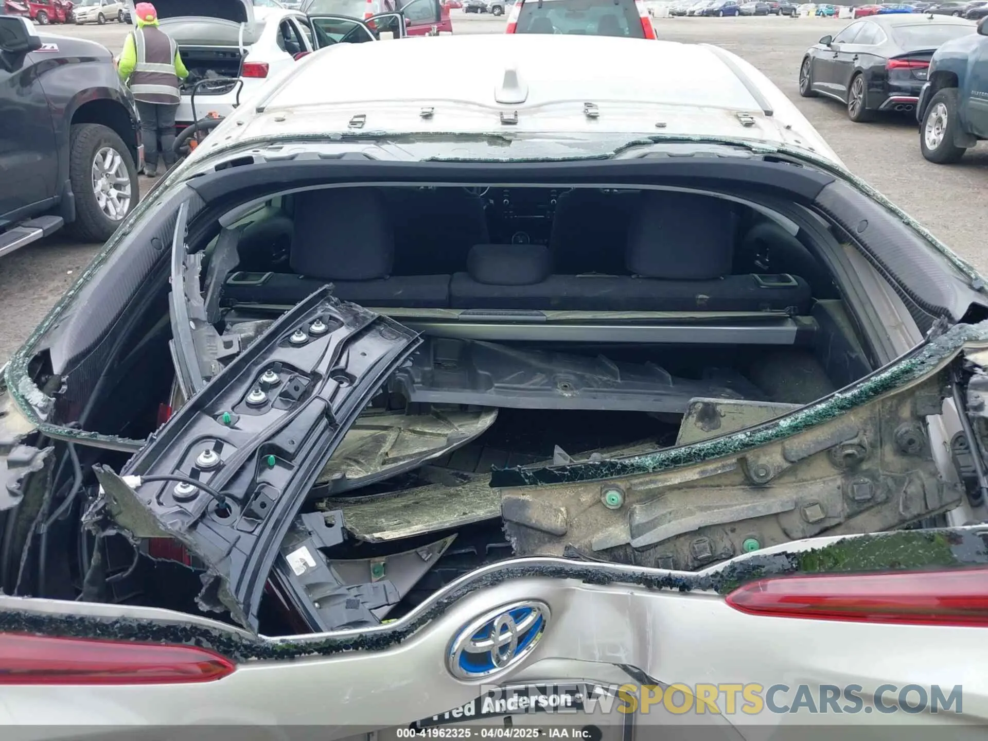 18 fotografías del automóvil dañado JTDKAMFP8N3208649 TOYOTA PRIUS PRIME 2022