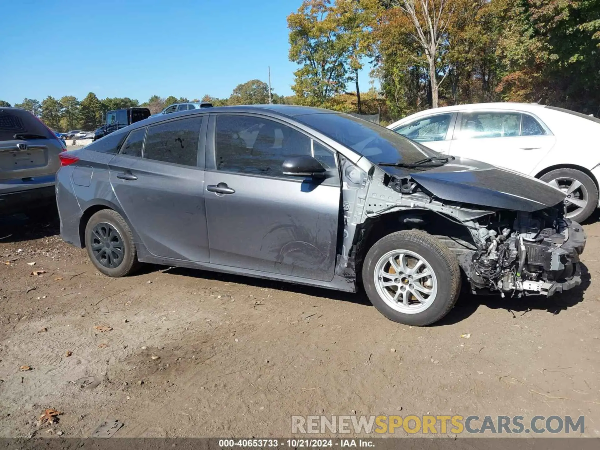 13 fotografías del automóvil dañado JTDKAMFP8N3214791 TOYOTA PRIUS PRIME 2022
