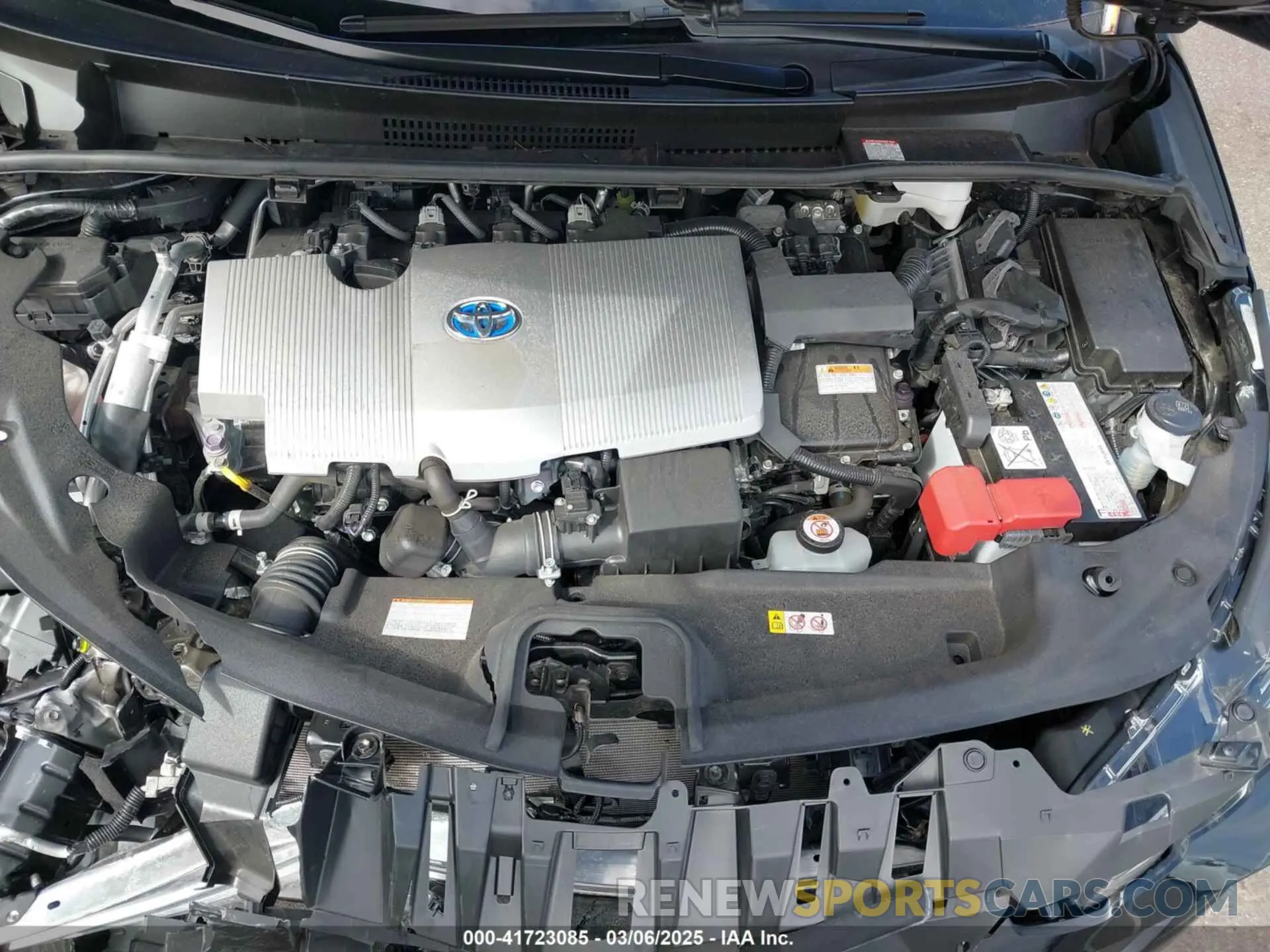 10 fotografías del automóvil dañado JTDKAMFP8N3223152 TOYOTA PRIUS PRIME 2022