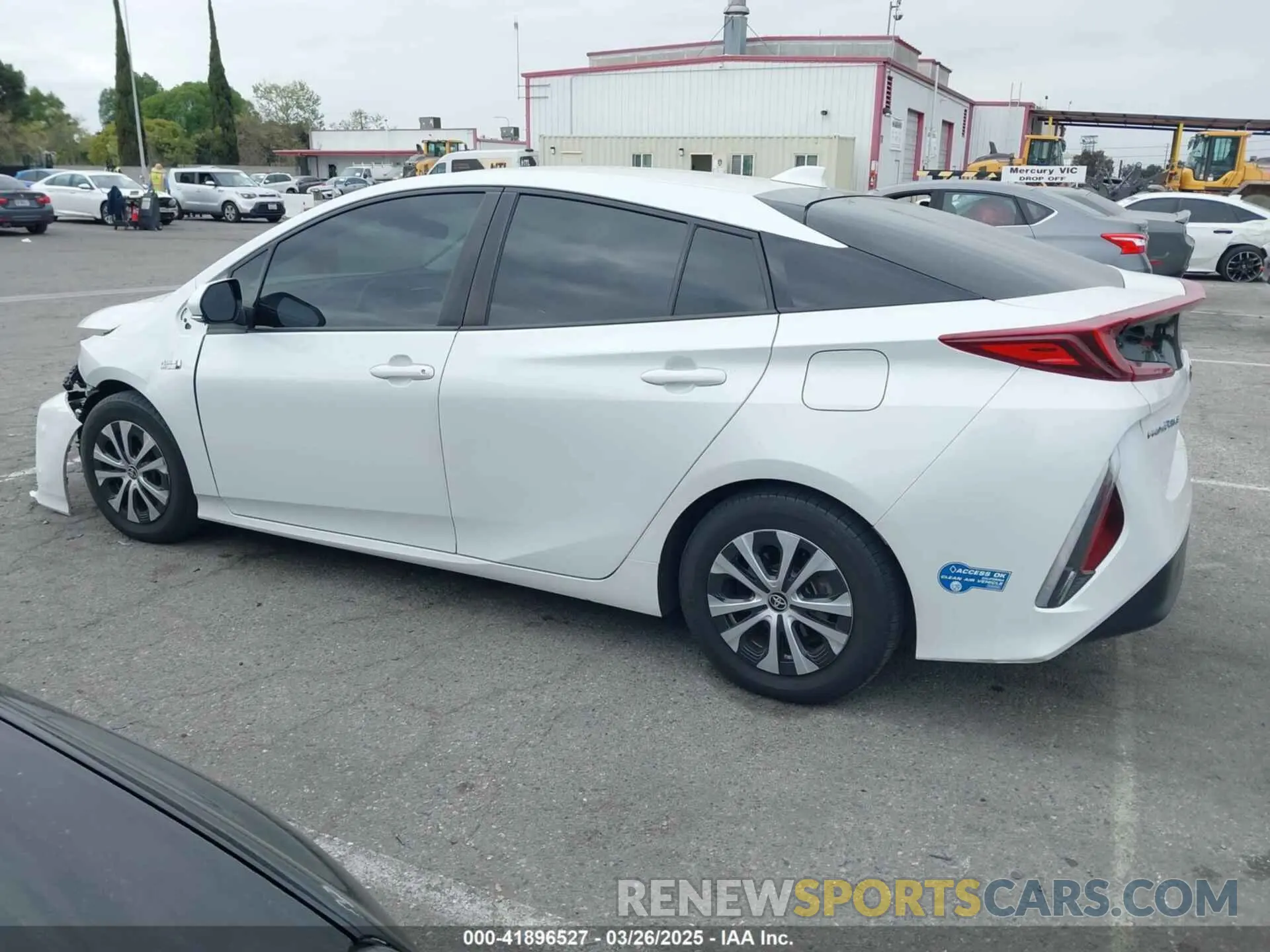 14 fotografías del automóvil dañado JTDKAMFP9N3197449 TOYOTA PRIUS PRIME 2022