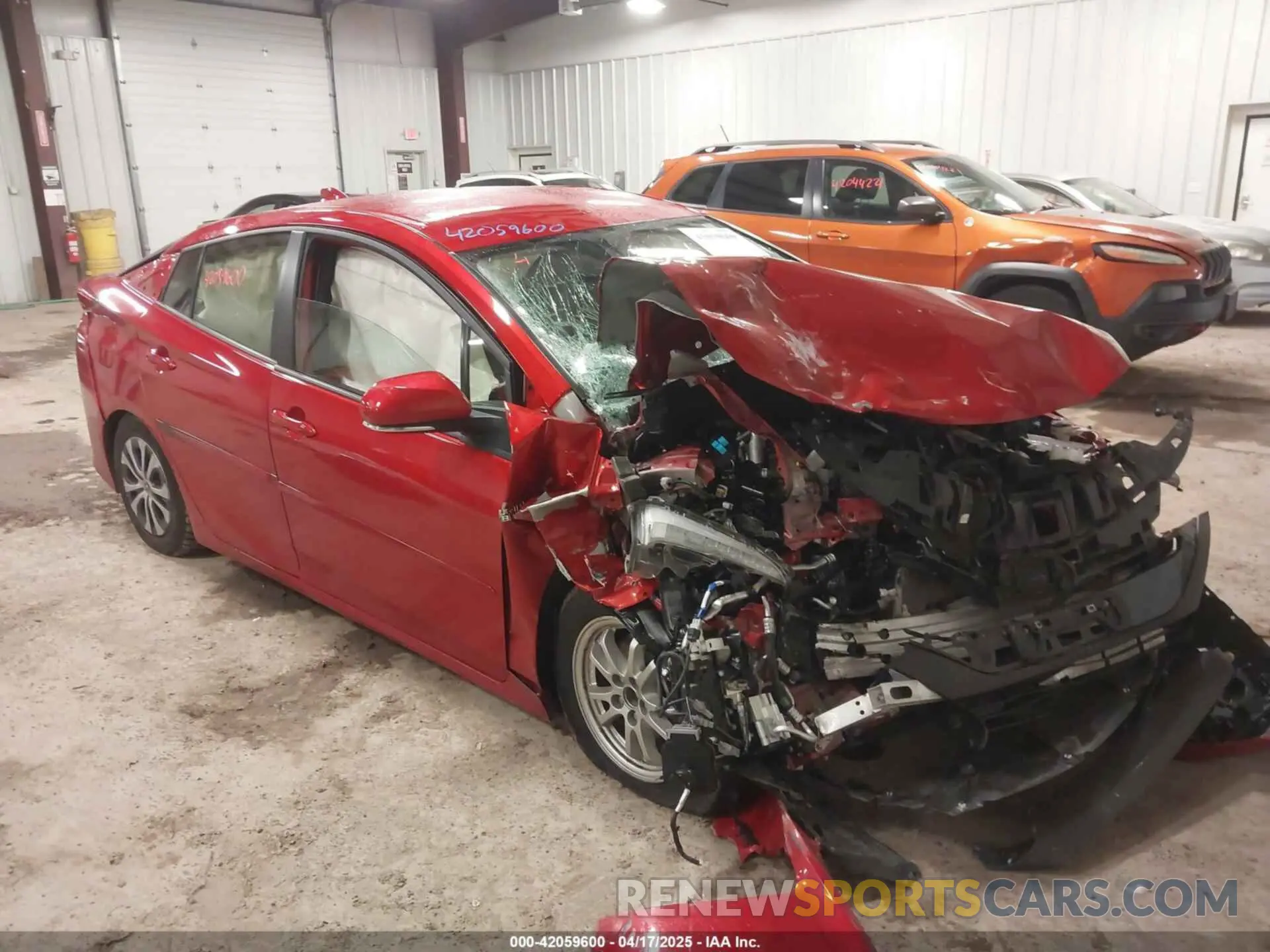 1 fotografías del automóvil dañado JTDKAMFP9N3220521 TOYOTA PRIUS PRIME 2022