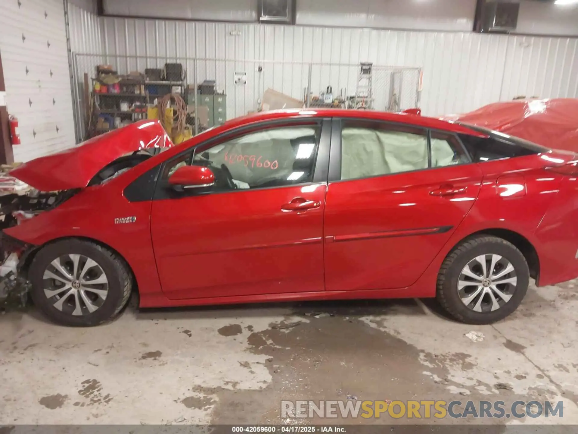 14 fotografías del automóvil dañado JTDKAMFP9N3220521 TOYOTA PRIUS PRIME 2022