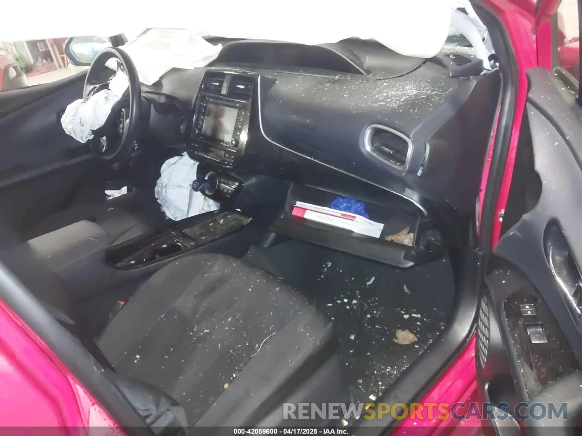 5 fotografías del automóvil dañado JTDKAMFP9N3220521 TOYOTA PRIUS PRIME 2022