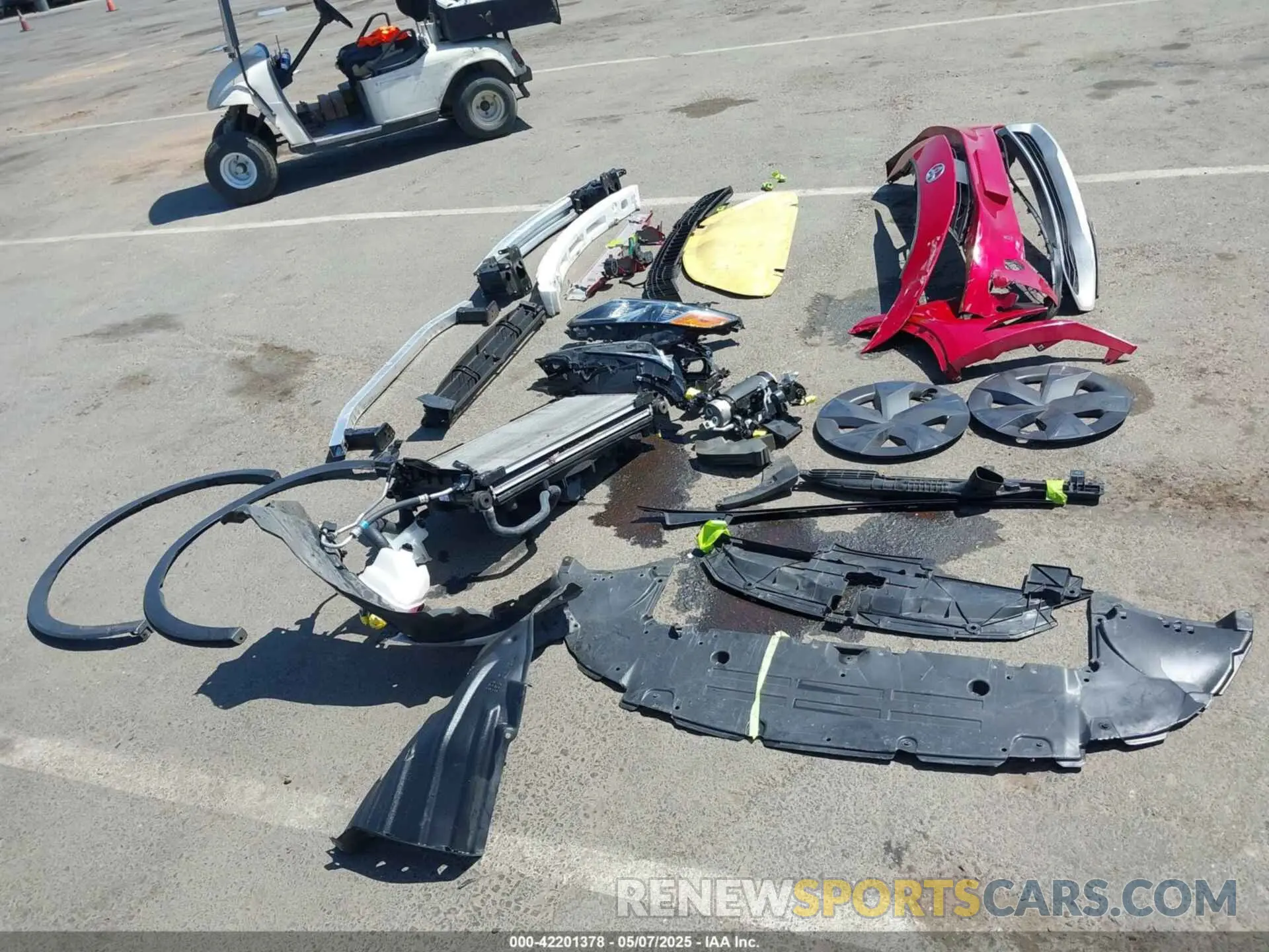 18 fotografías del automóvil dañado JTDACACU3P3001443 TOYOTA PRIUS PRIME 2023