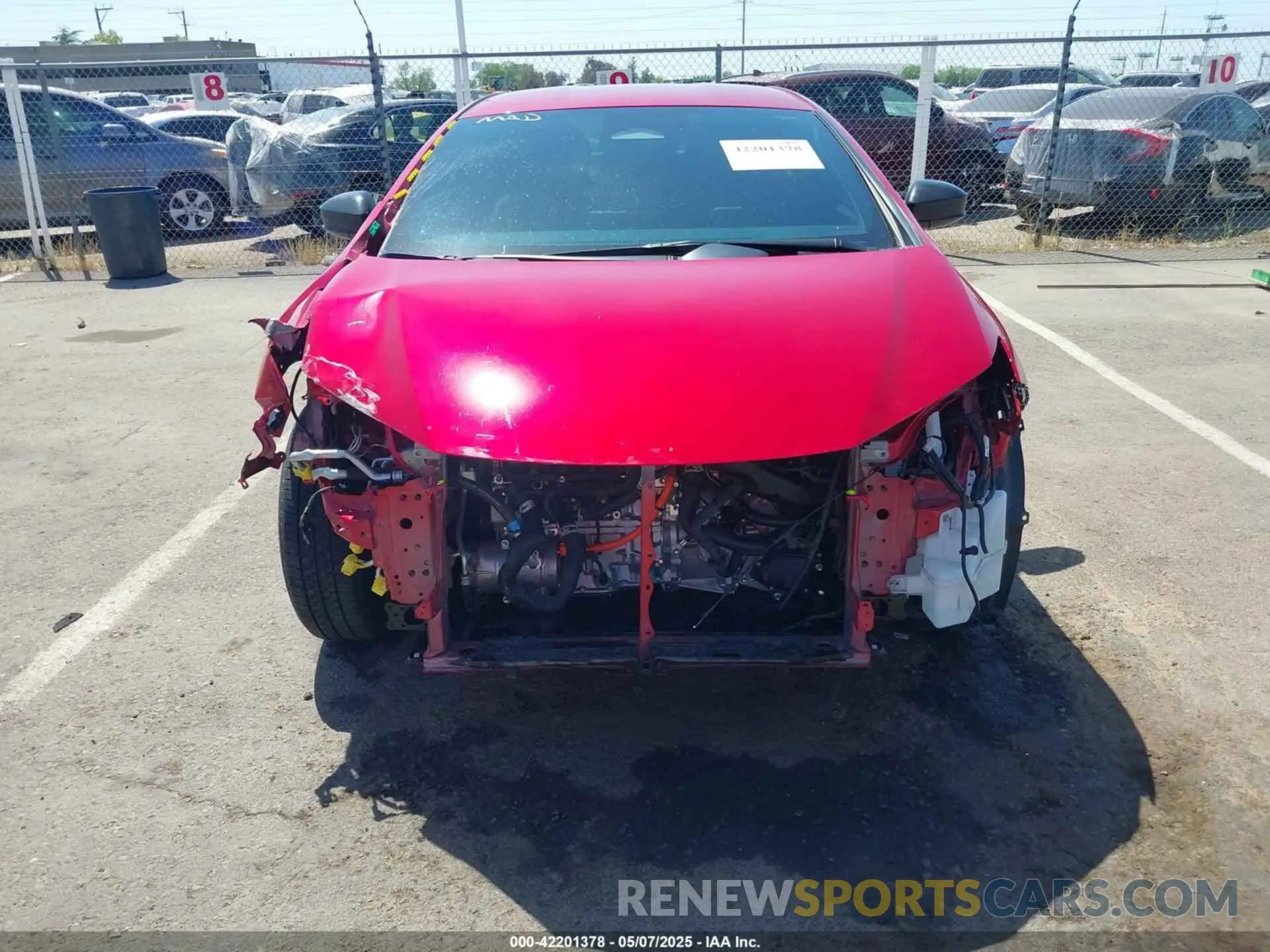 6 fotografías del automóvil dañado JTDACACU3P3001443 TOYOTA PRIUS PRIME 2023