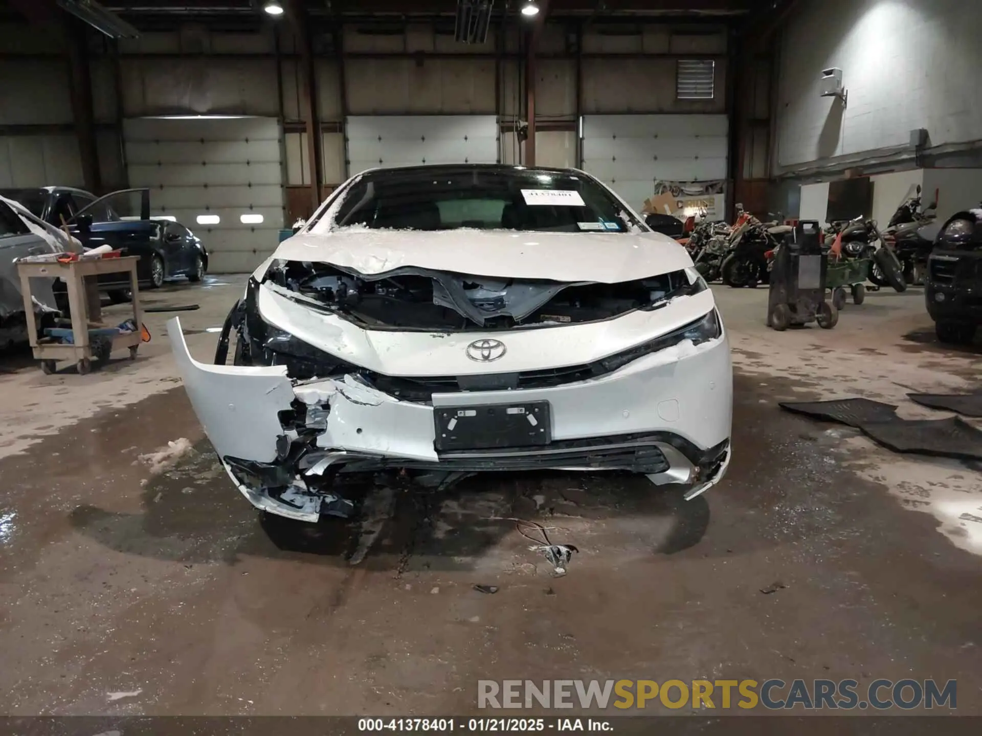 6 fotografías del automóvil dañado JTDACACU3P3001782 TOYOTA PRIUS PRIME 2023