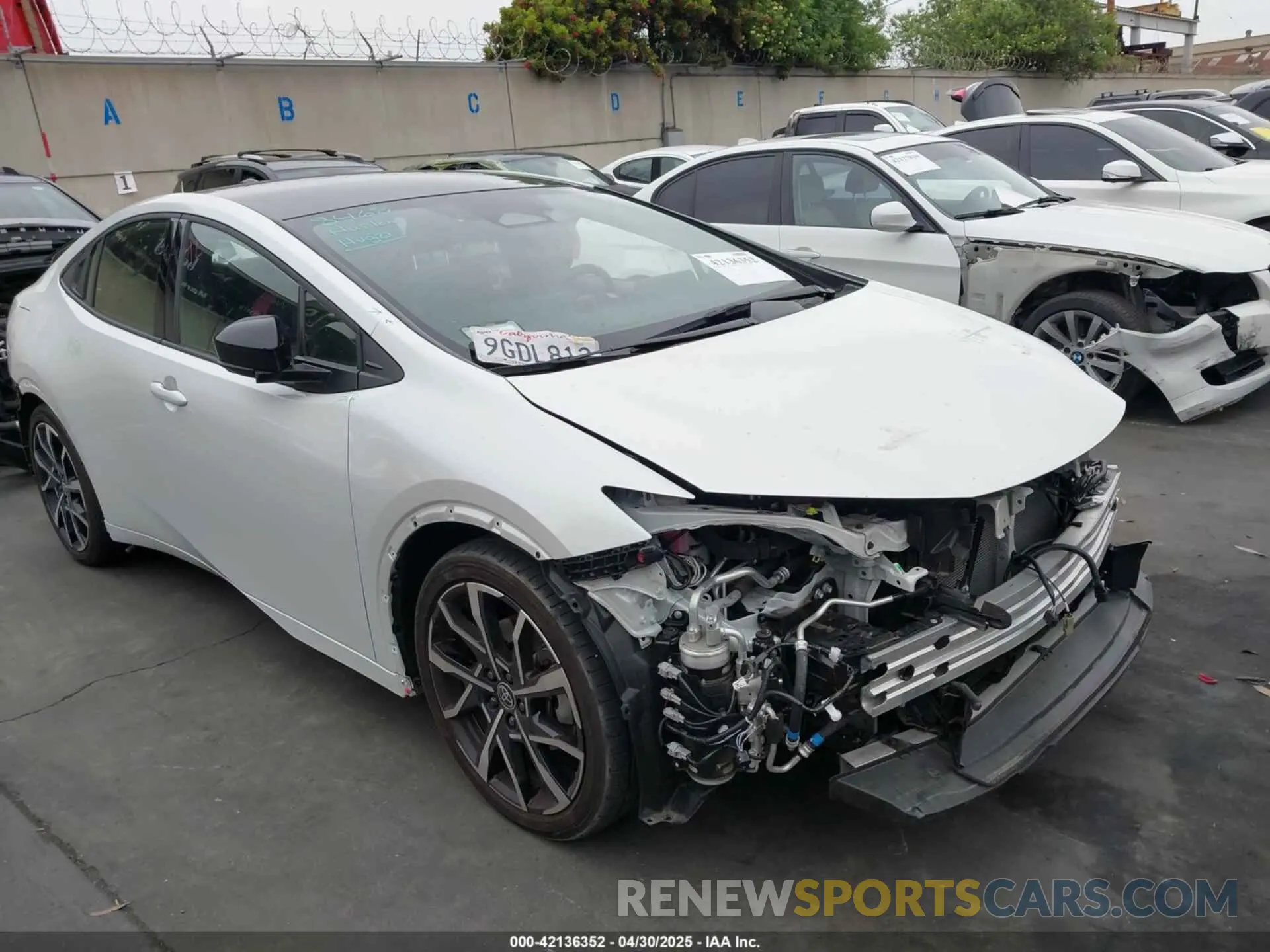 1 fotografías del automóvil dañado JTDACACU5P3000181 TOYOTA PRIUS PRIME 2023