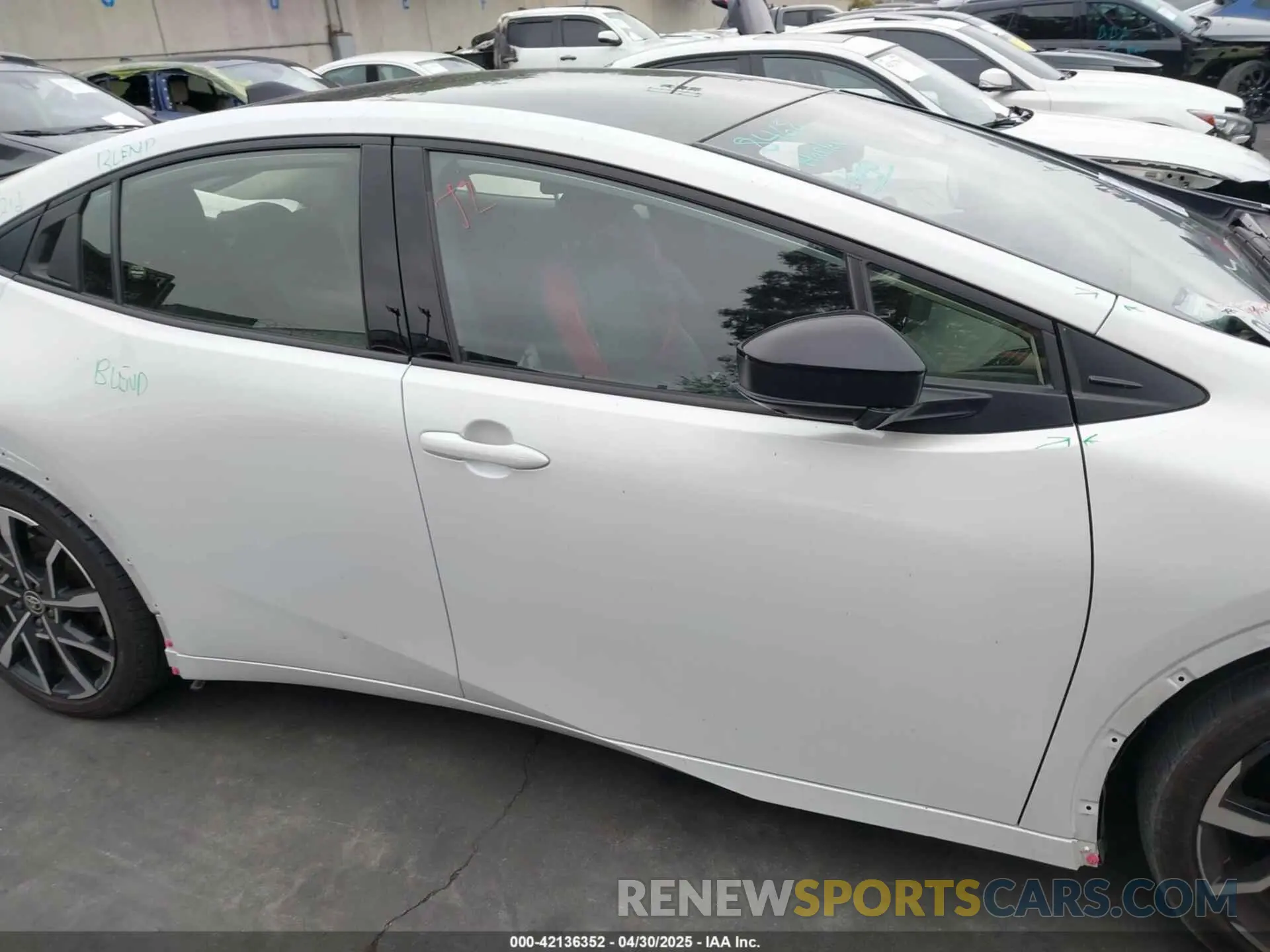 14 fotografías del automóvil dañado JTDACACU5P3000181 TOYOTA PRIUS PRIME 2023