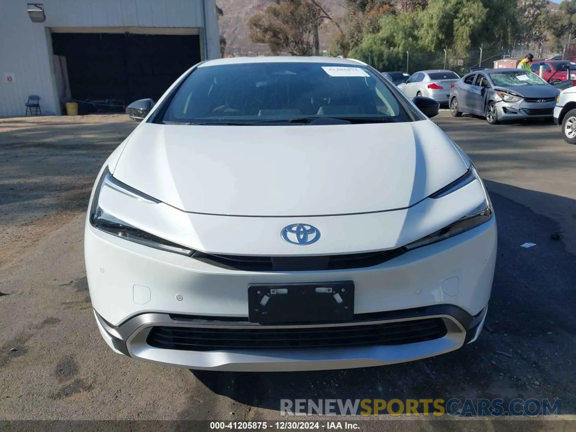 12 fotografías del automóvil dañado JTDACACU5P3004649 TOYOTA PRIUS PRIME 2023