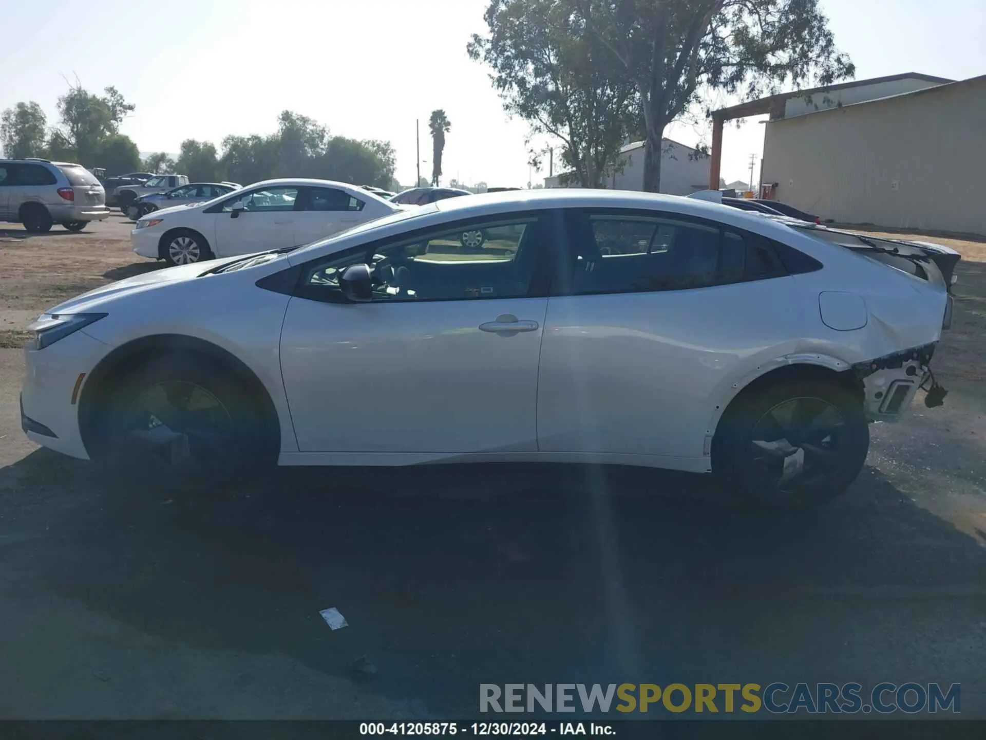 14 fotografías del automóvil dañado JTDACACU5P3004649 TOYOTA PRIUS PRIME 2023