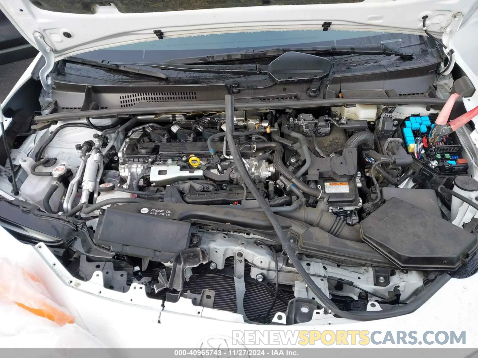 10 fotografías del automóvil dañado JTDACACUXP3002217 TOYOTA PRIUS PRIME 2023