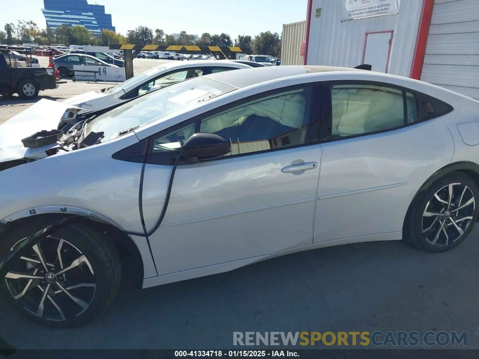 14 fotografías del automóvil dañado JTDACACU1R3012458 TOYOTA PRIUS PRIME 2024