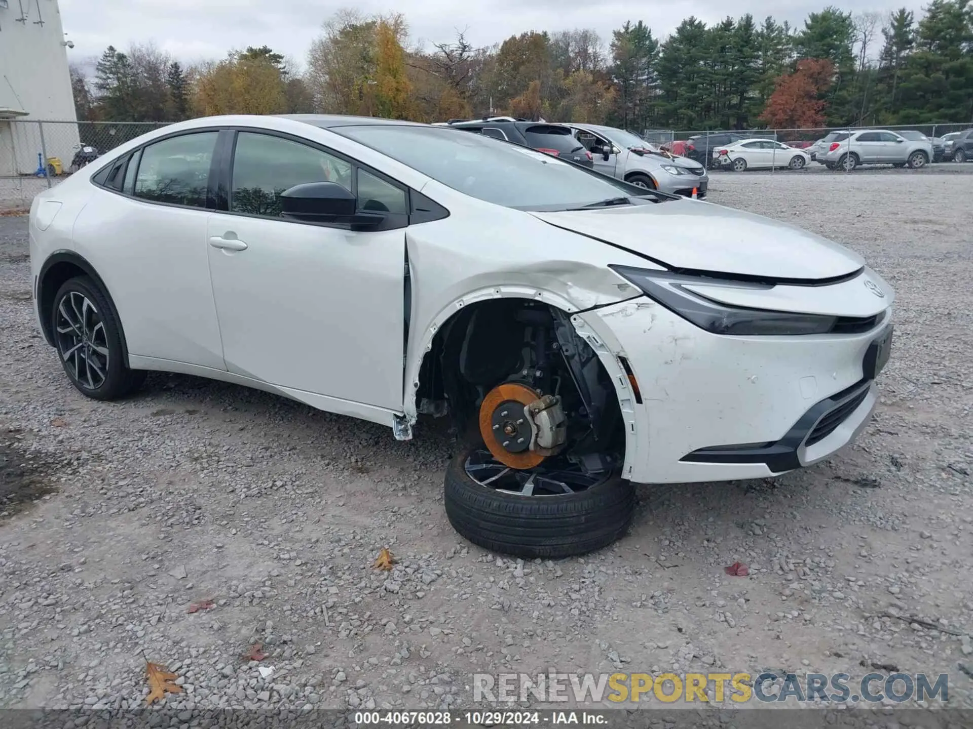 1 fotografías del automóvil dañado JTDACACU1R3017062 TOYOTA PRIUS PRIME 2024