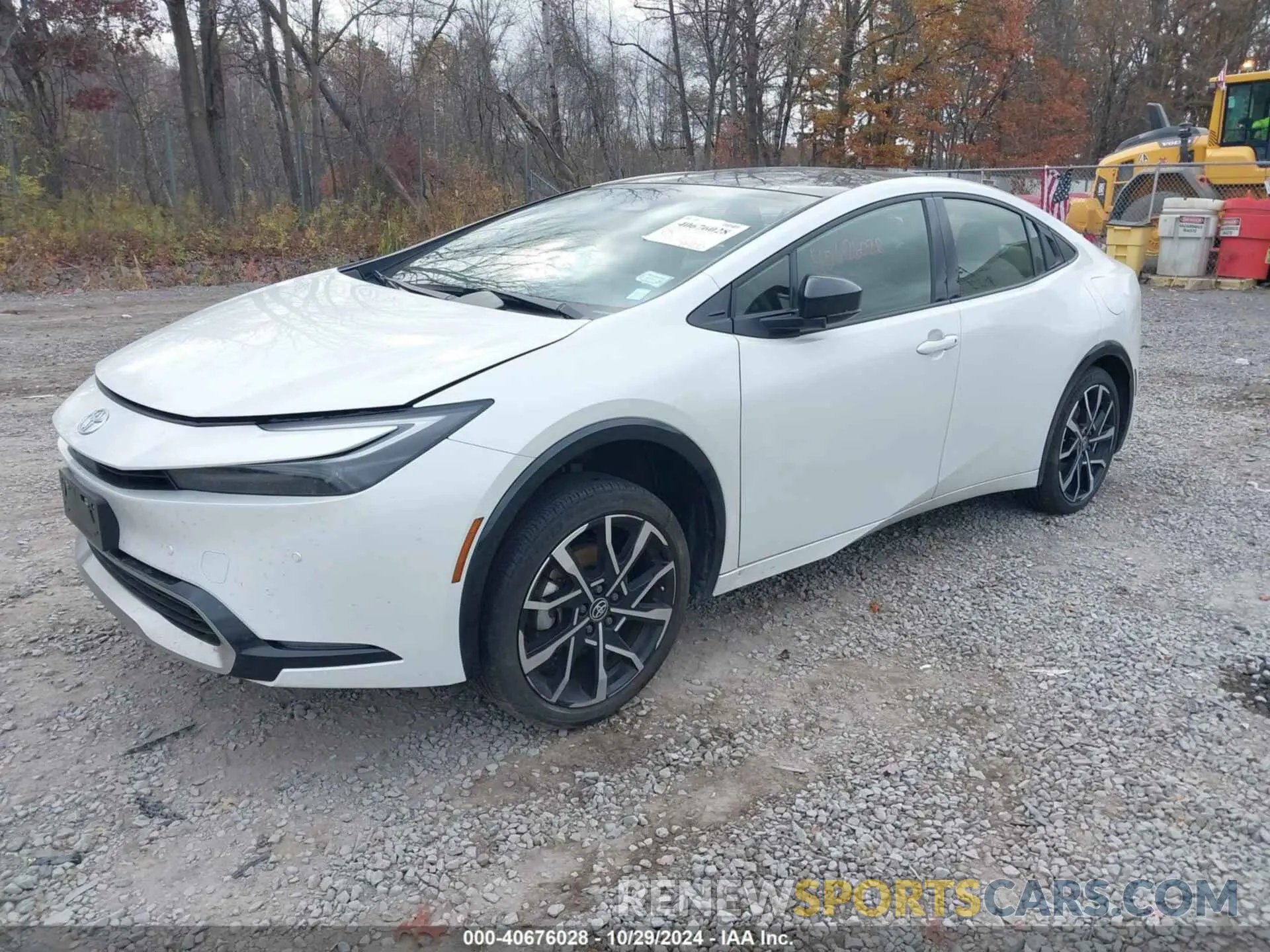 2 fotografías del automóvil dañado JTDACACU1R3017062 TOYOTA PRIUS PRIME 2024